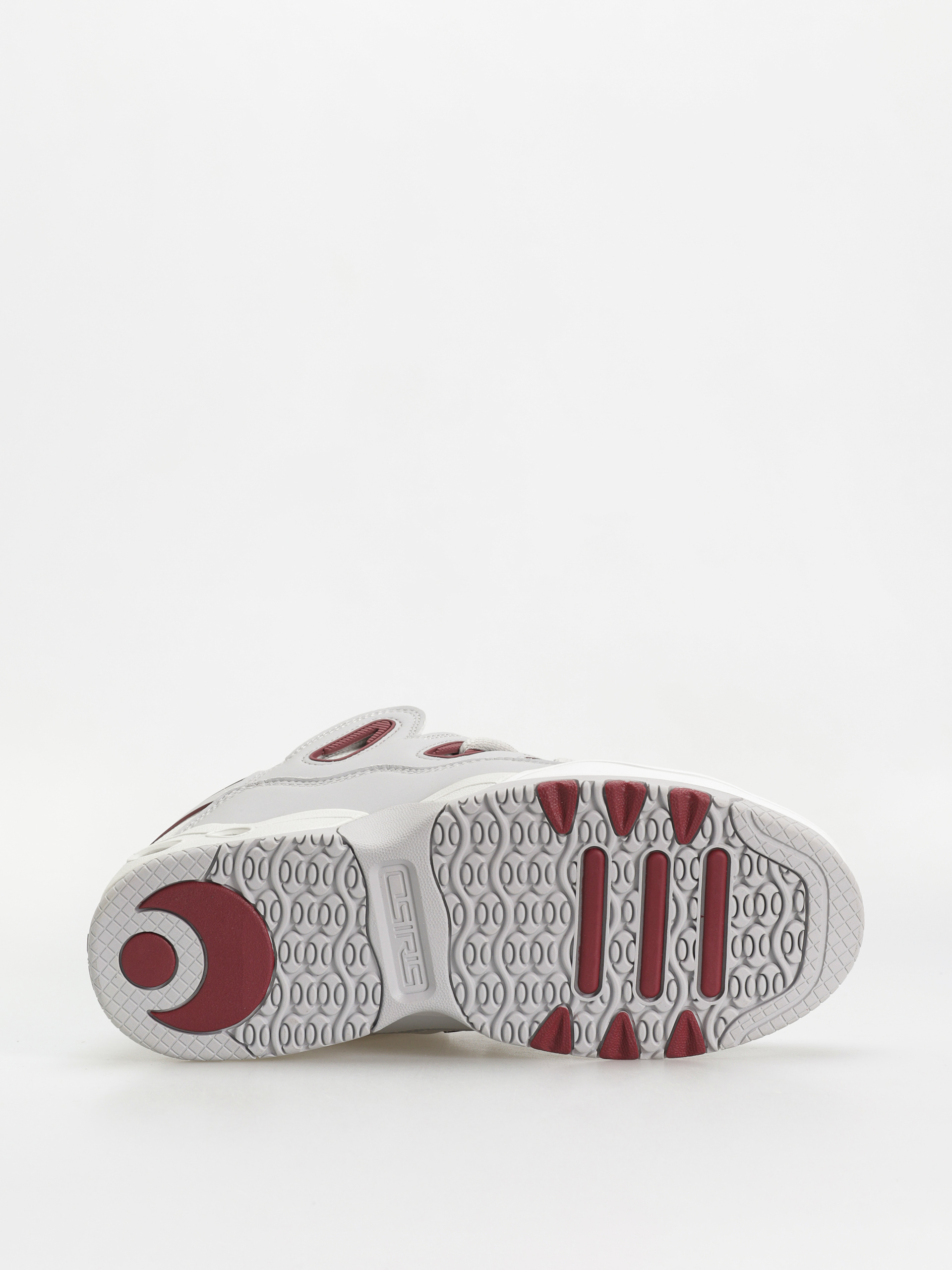 Osiris D3 OG Schuhe (grey/grey/maroon)