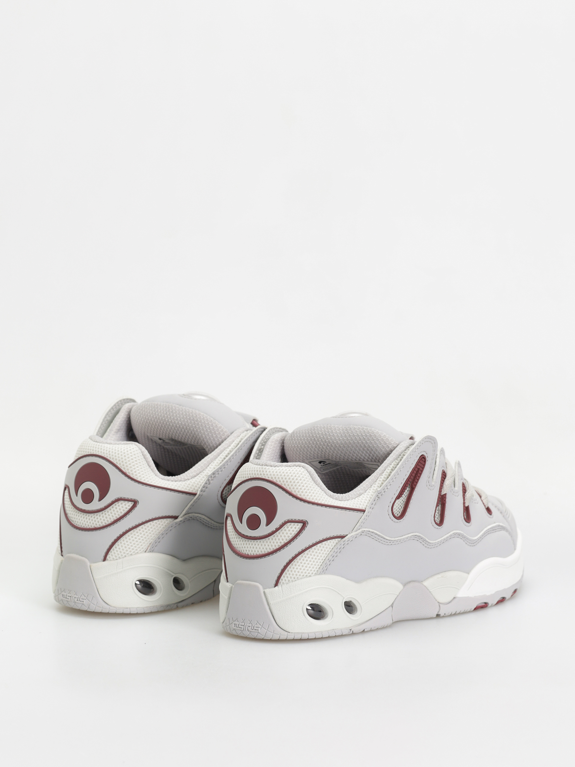 Osiris D3 OG Schuhe (grey/grey/maroon)