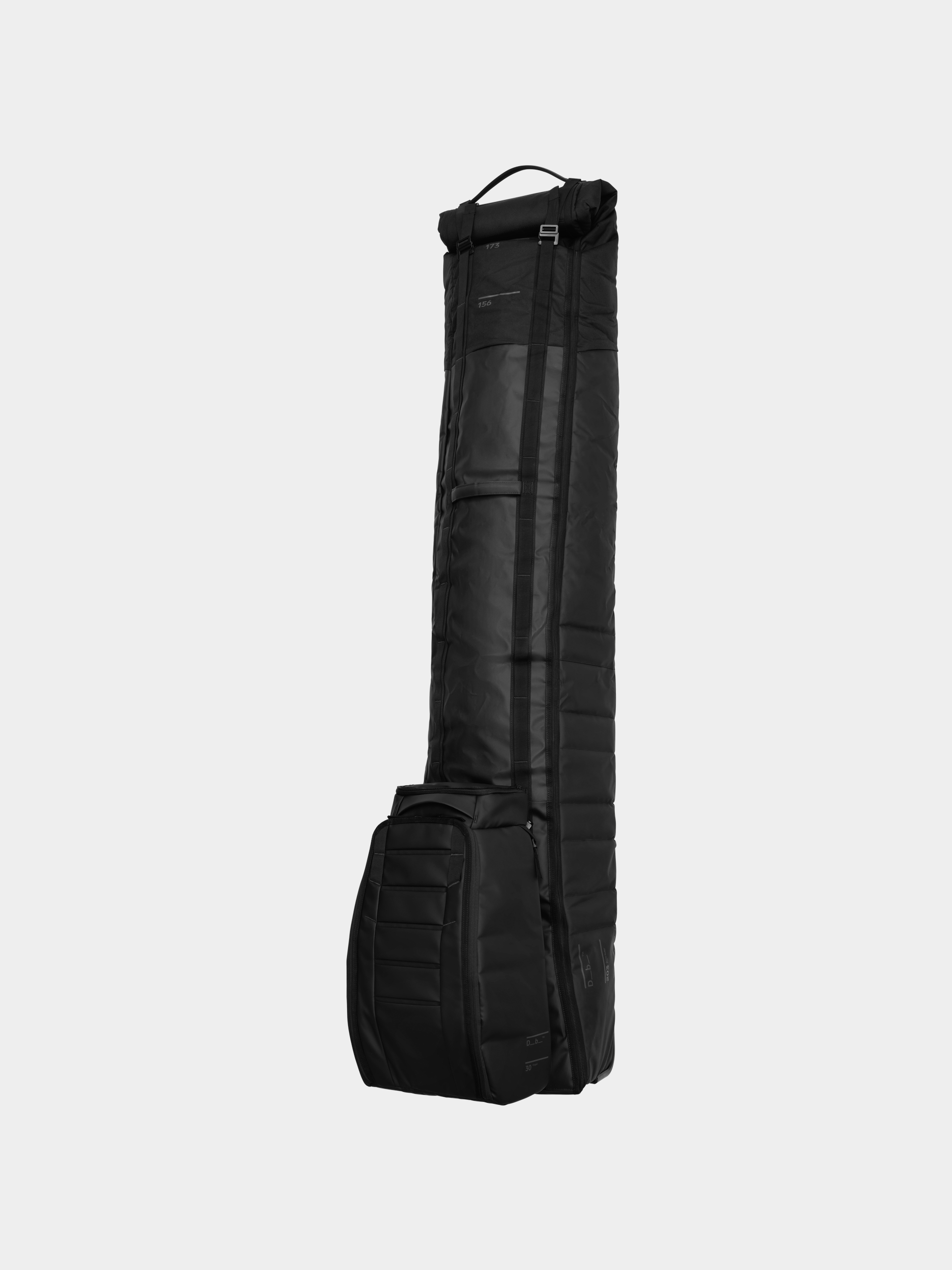 Db Ski bag Snow Roller Pro - black (black out)