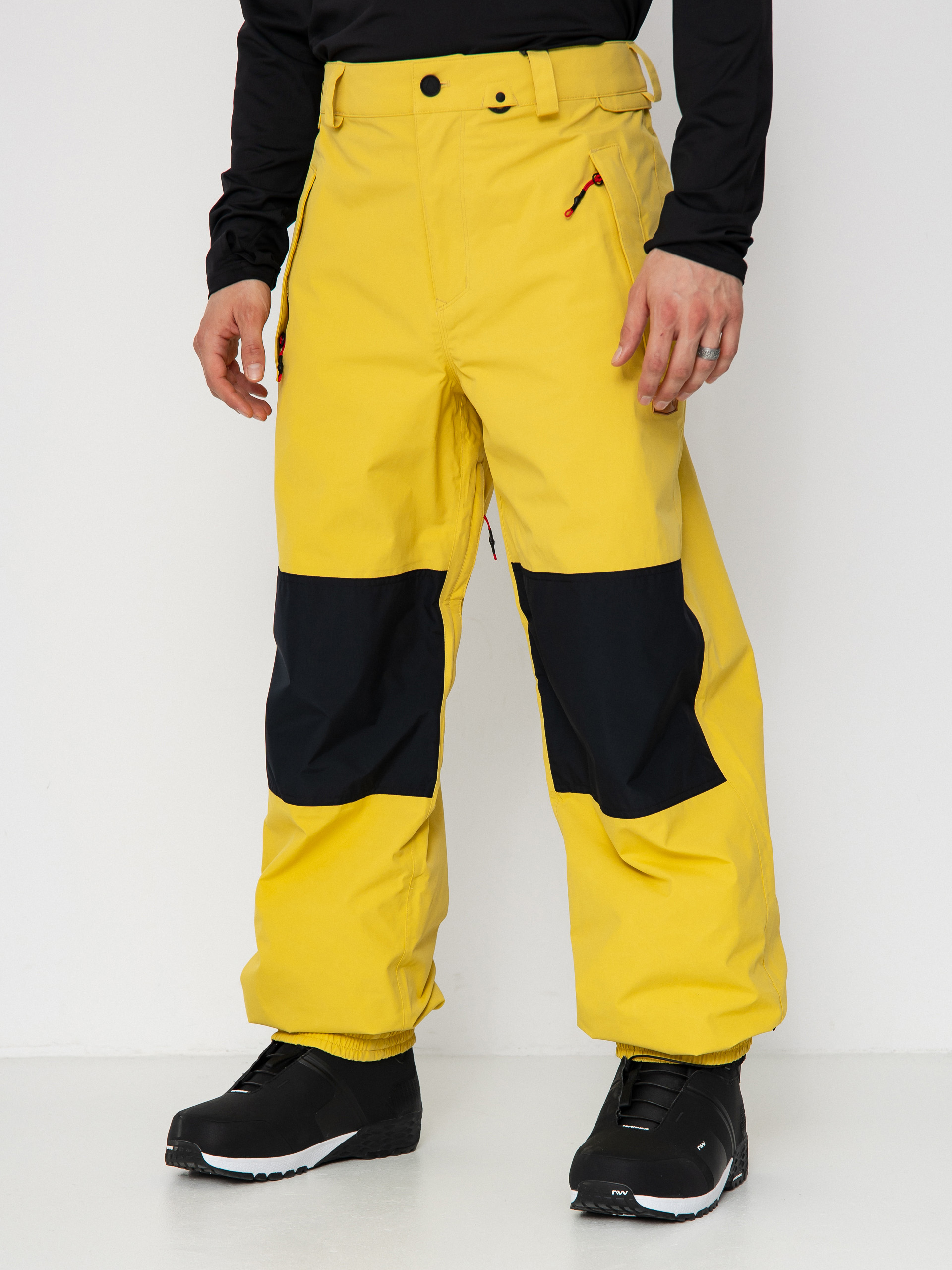 Herren Volcom Snowboard Hose Longo Gore Tex (dark yellow)