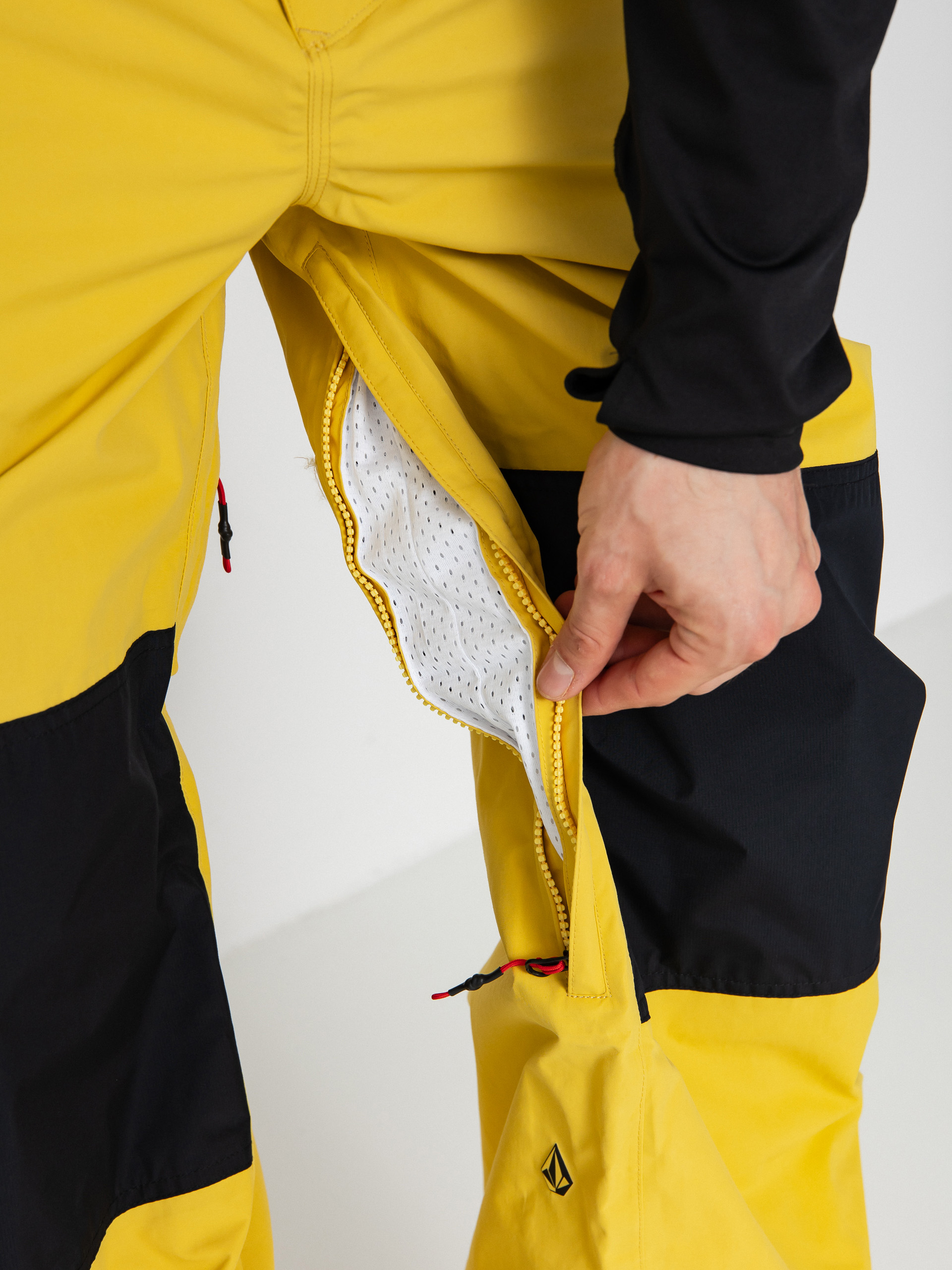 Herren Volcom Snowboard Hose Longo Gore Tex (dark yellow)