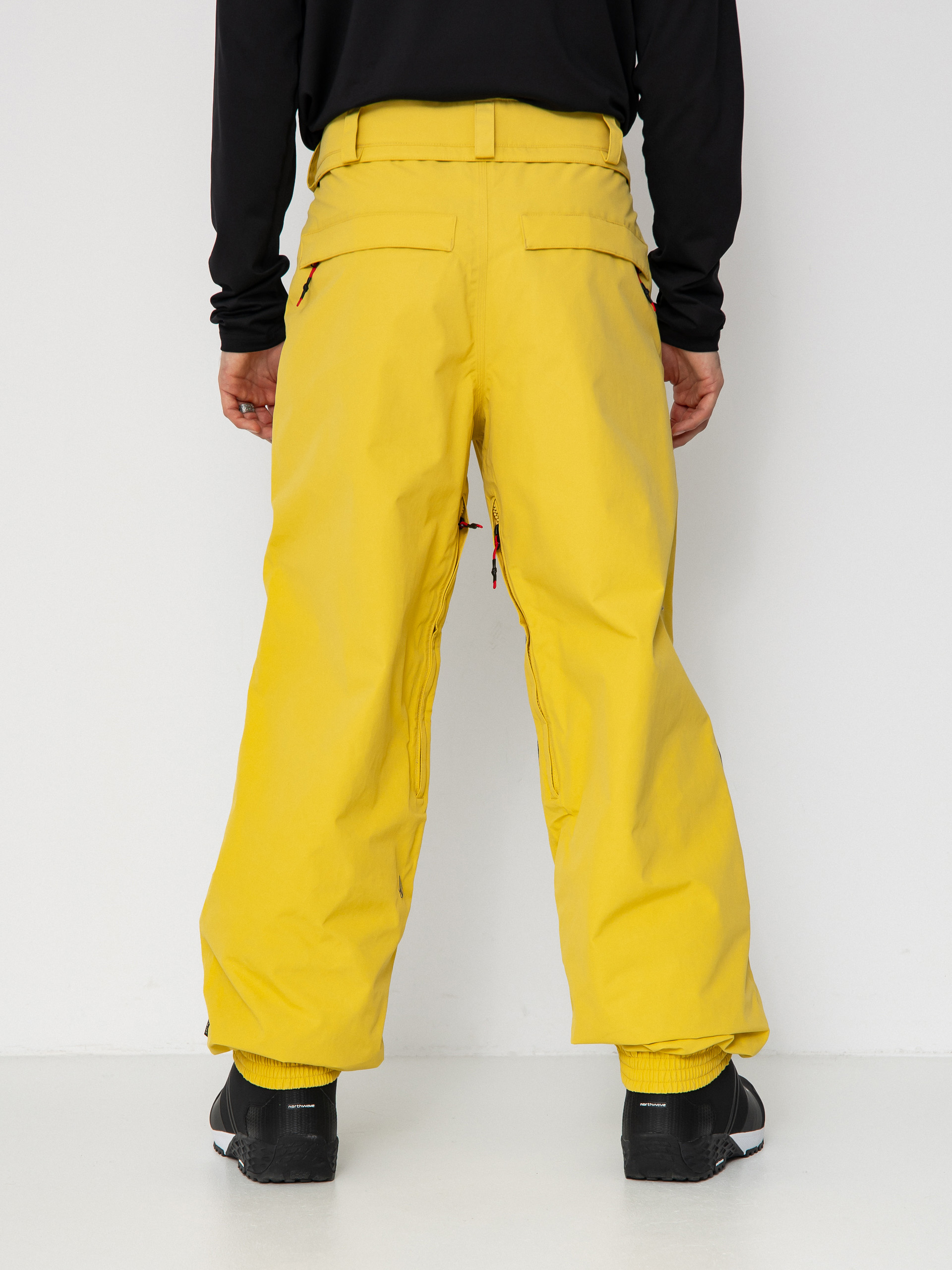 Herren Volcom Snowboard Hose Longo Gore Tex (dark yellow)