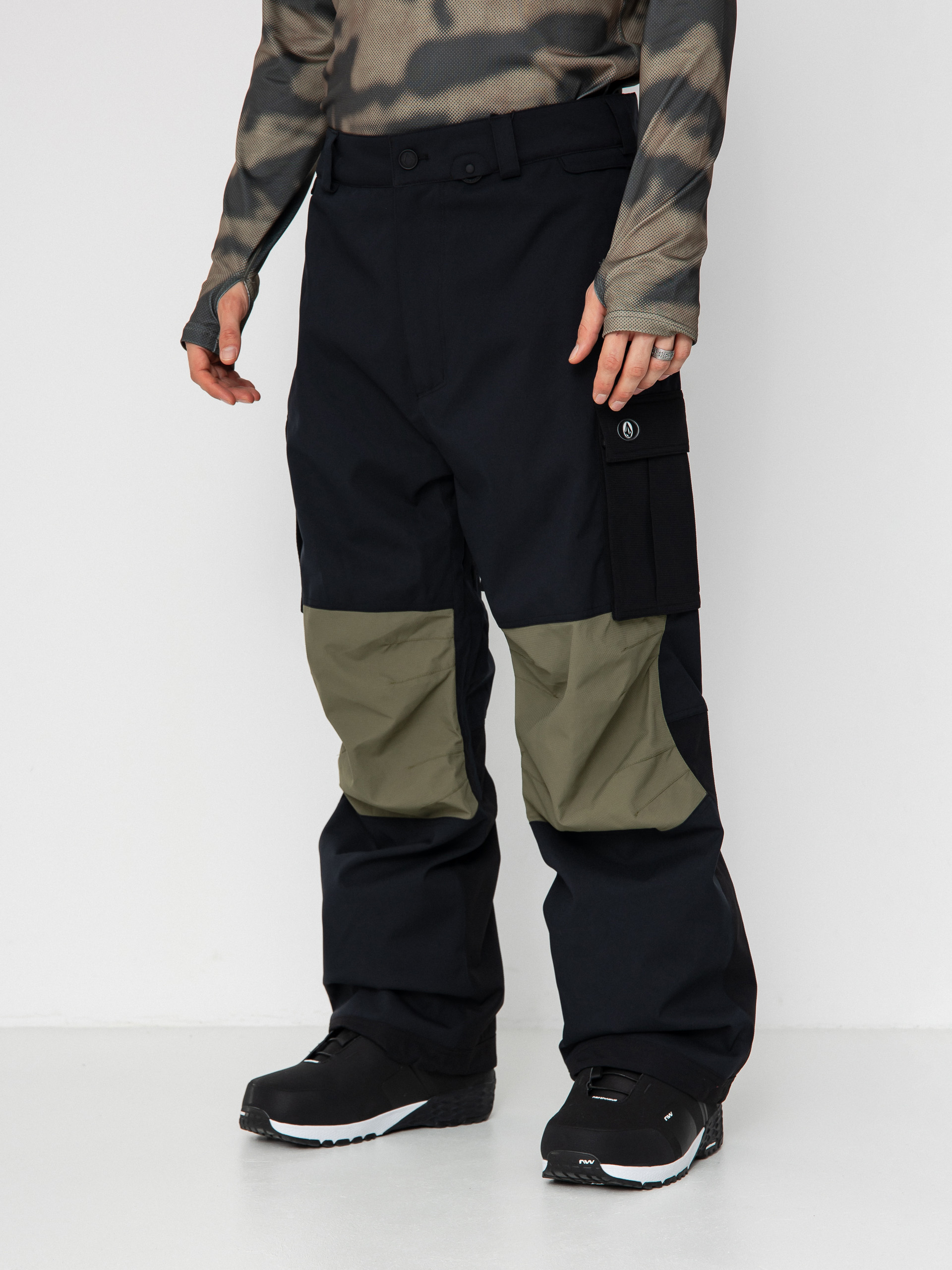 Mens Volcom Snowboard pants Nwrk Baggy (black)