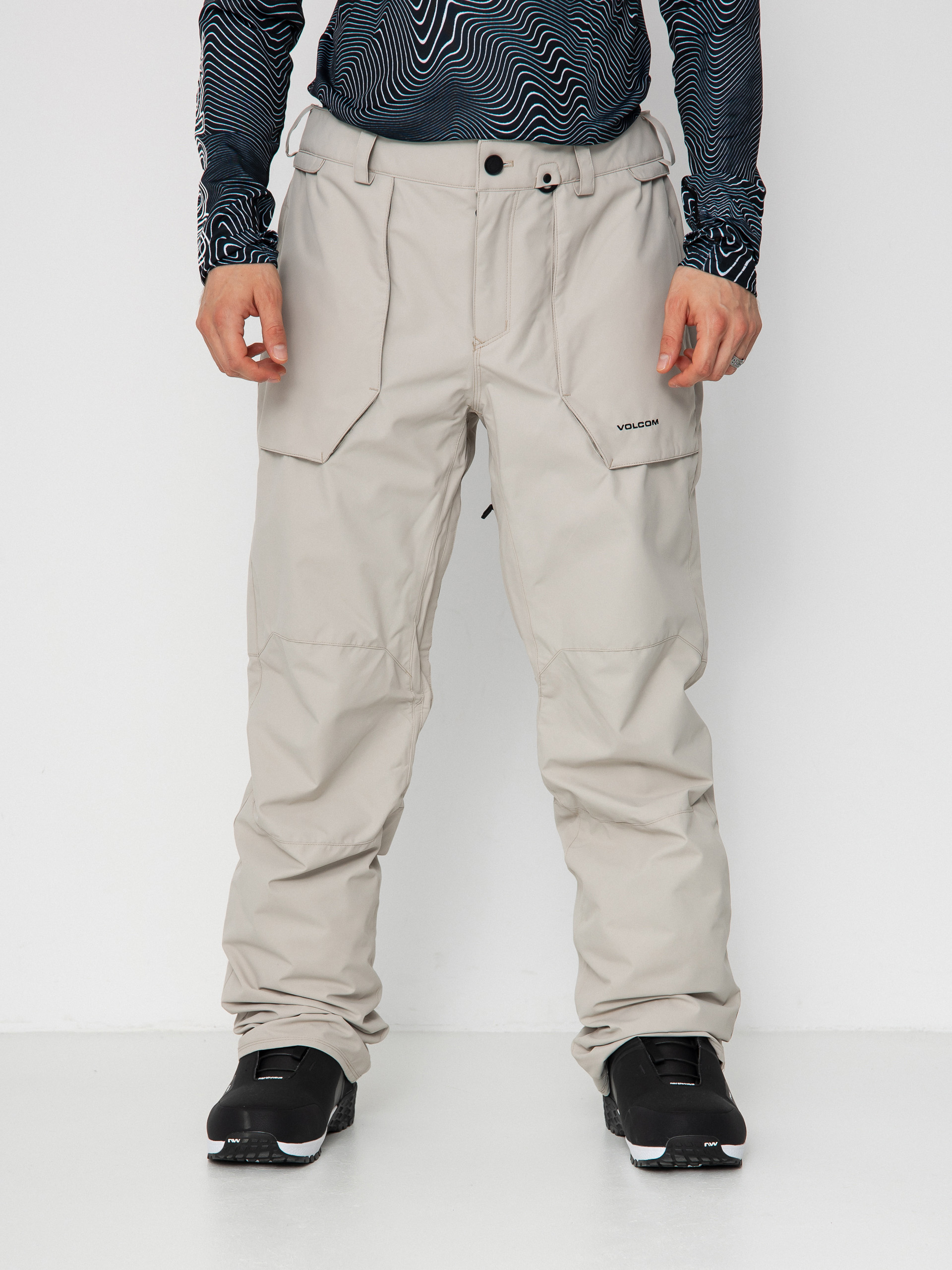 Mens Volcom Snowboard pants Roan (stone)