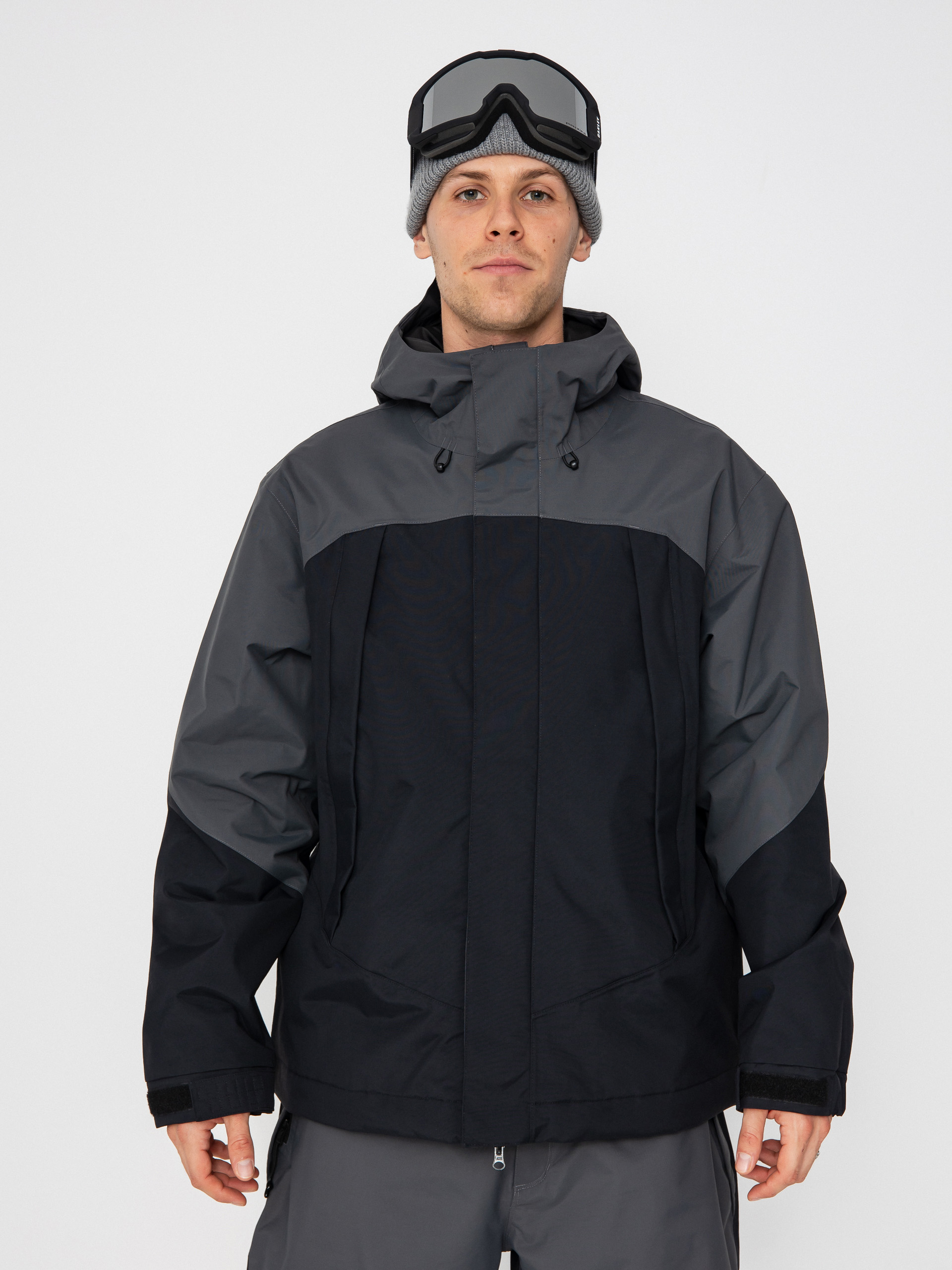 Vans Snowboard jacket Mte Hellbound black (black/asphalt)