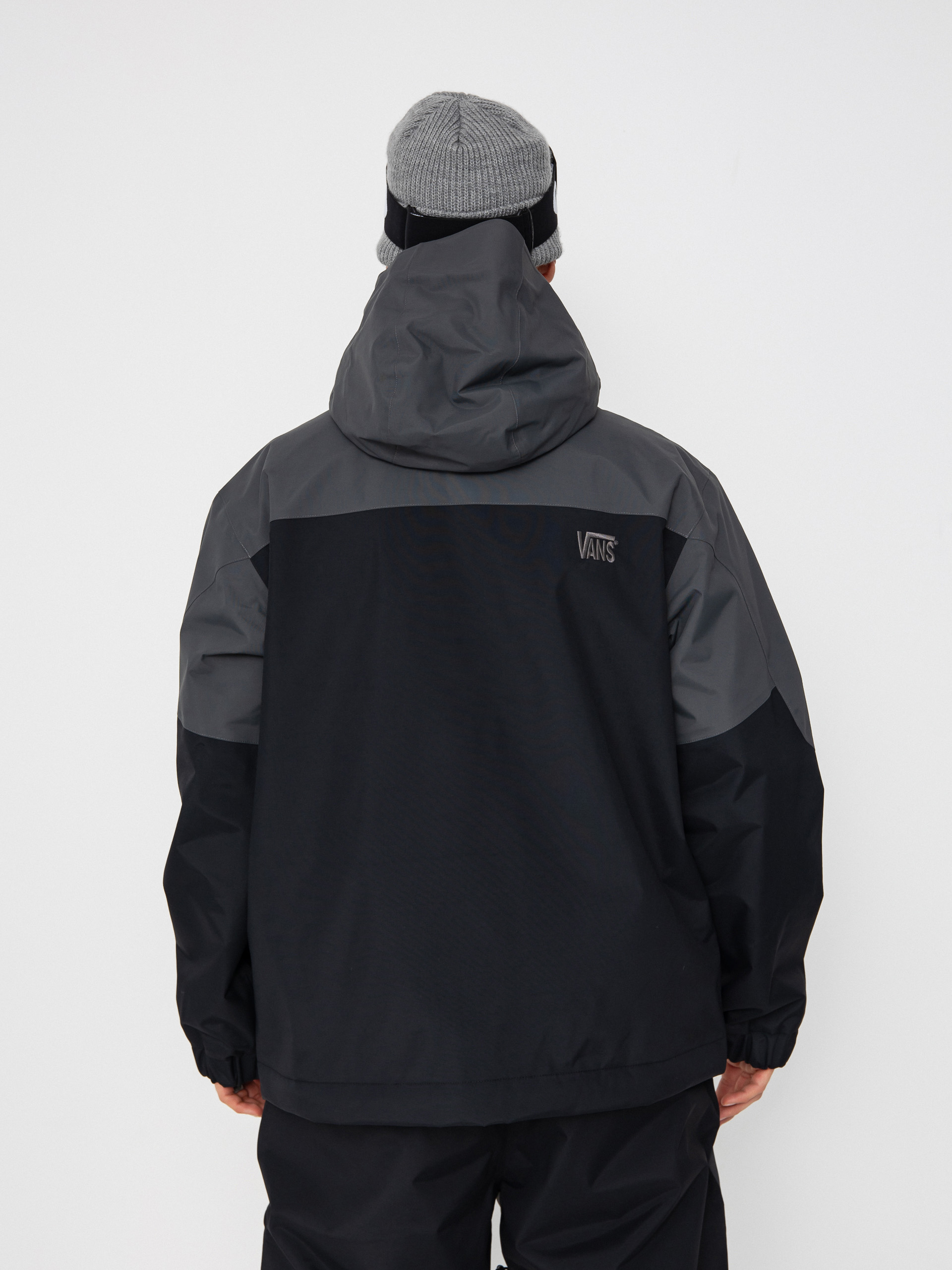 Mens Vans Snowboard jacket Mte Hellbound (black/asphalt)