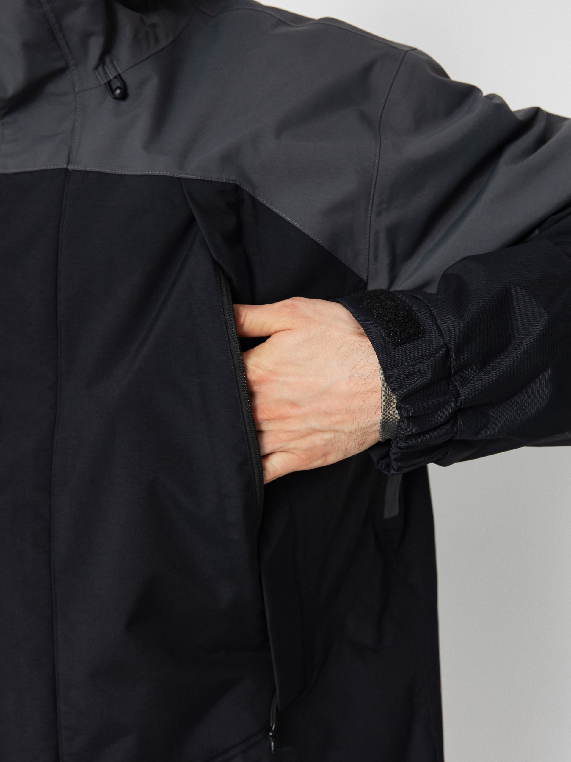 Herren Vans Snowboard Jacke Mte Hellbound (black/asphalt)