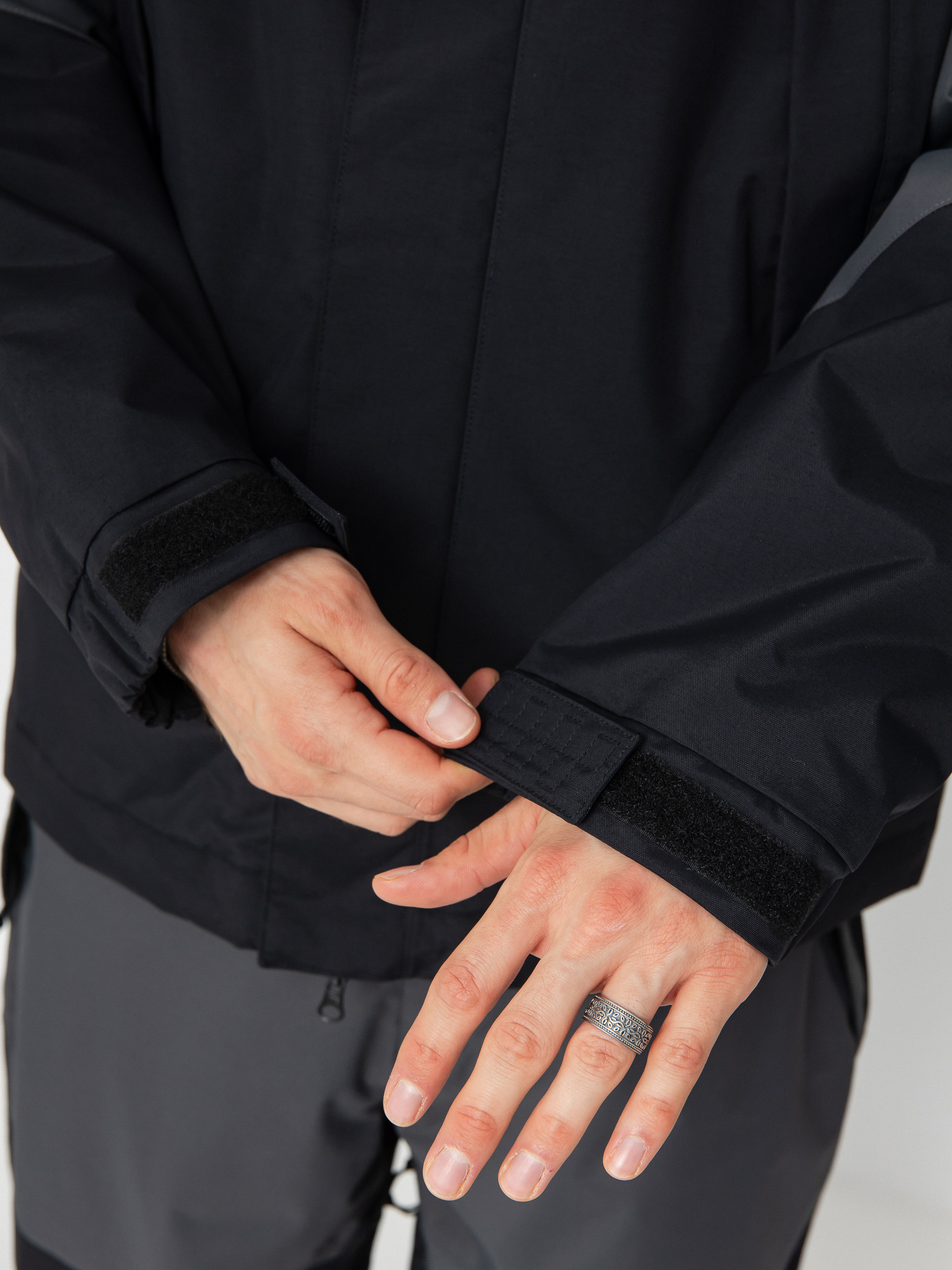 Herren Vans Snowboard Jacke Mte Hellbound (black/asphalt)