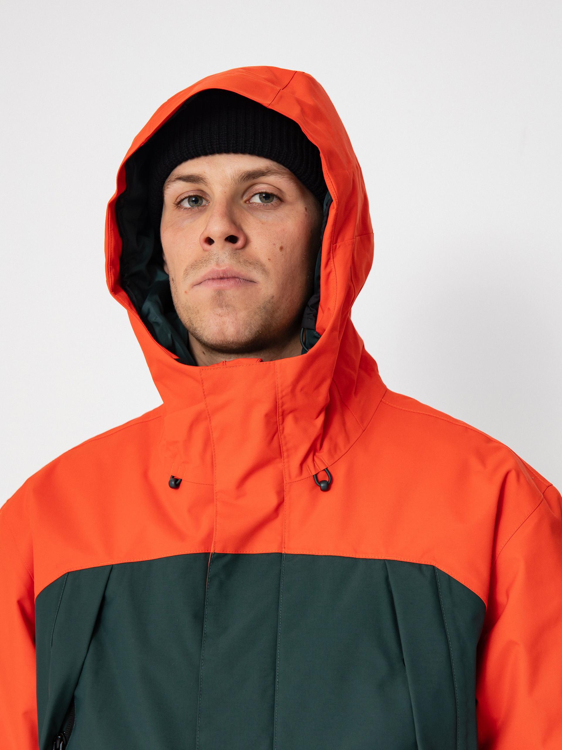 Mens Vans Snowboard jacket Mte Hellbound (fiesta/green gables)