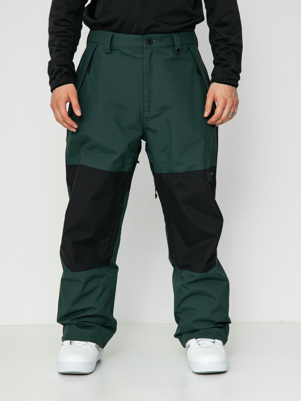 Vans Snowboard pants Mte Hellbound (black/green gables)