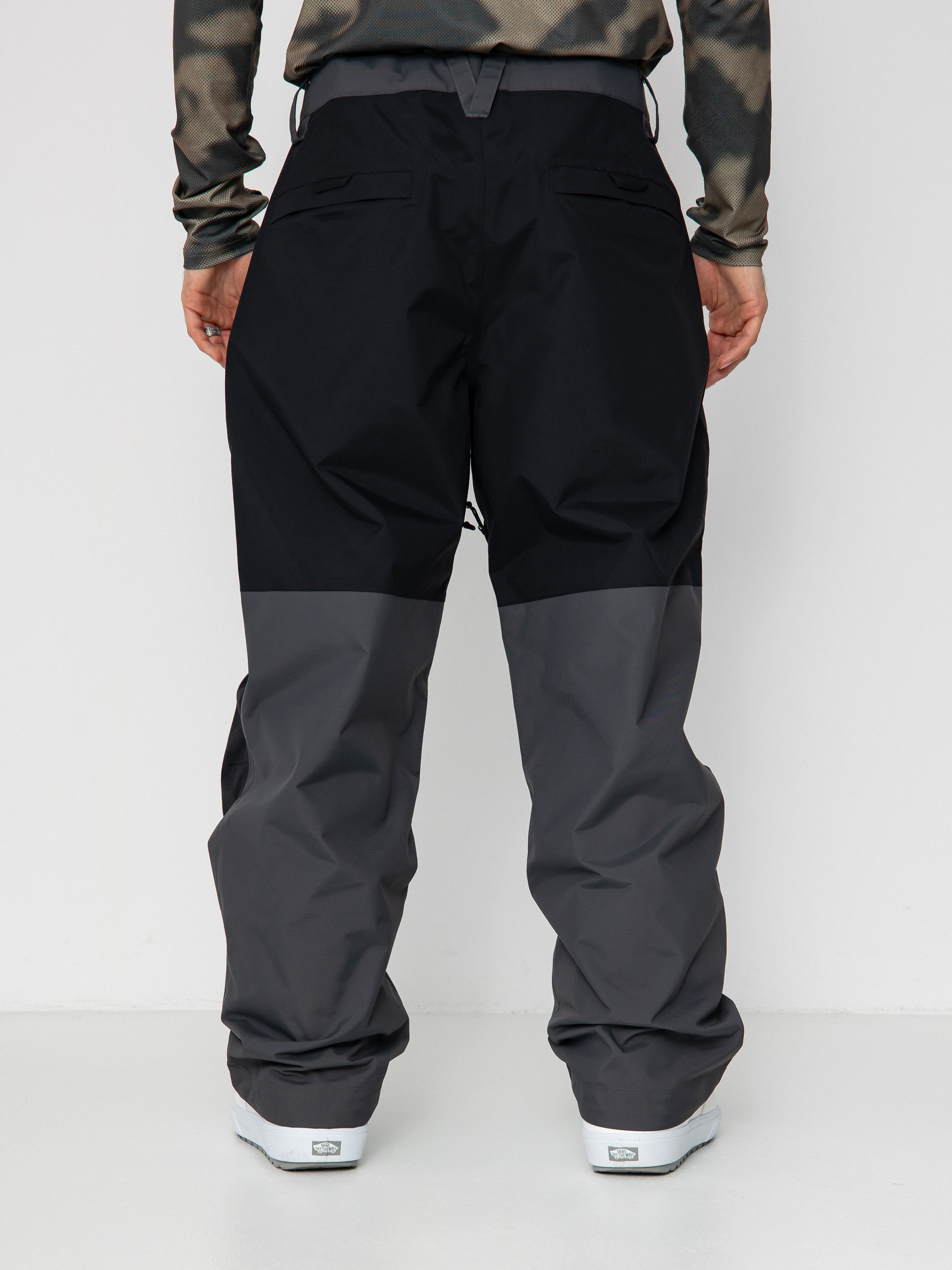 Mens Vans Snowboard pants Mte Hellbound (black/asphalt)