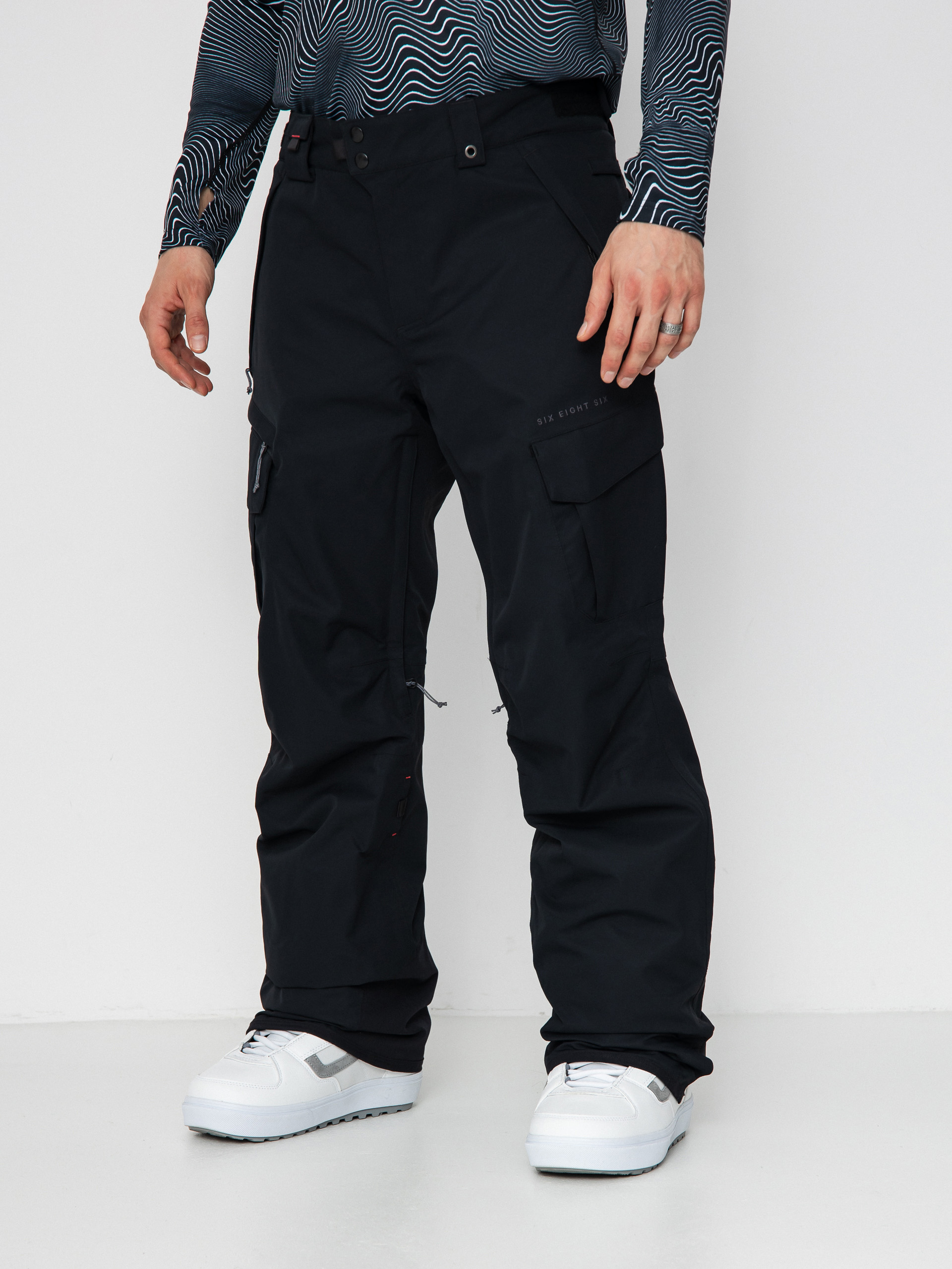 Mens 686 Smarty 3 In 1 Cargo Snowboard pants (black)