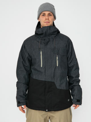 686 Geo Insulated Snowboard Jacke (black ripstop colorblock)