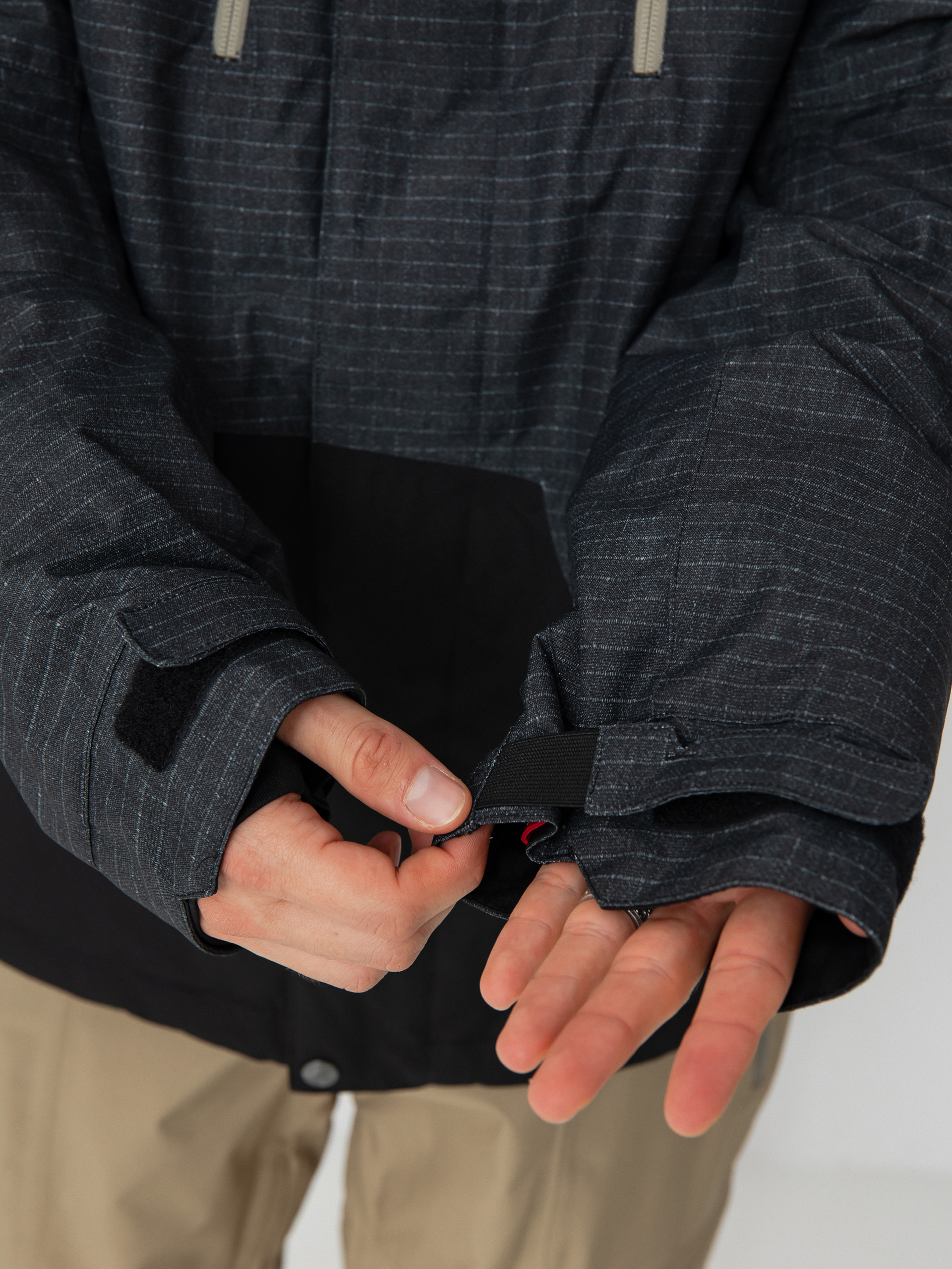 Herren 686 Geo Insulated Snowboard Jacke (black ripstop colorblock)