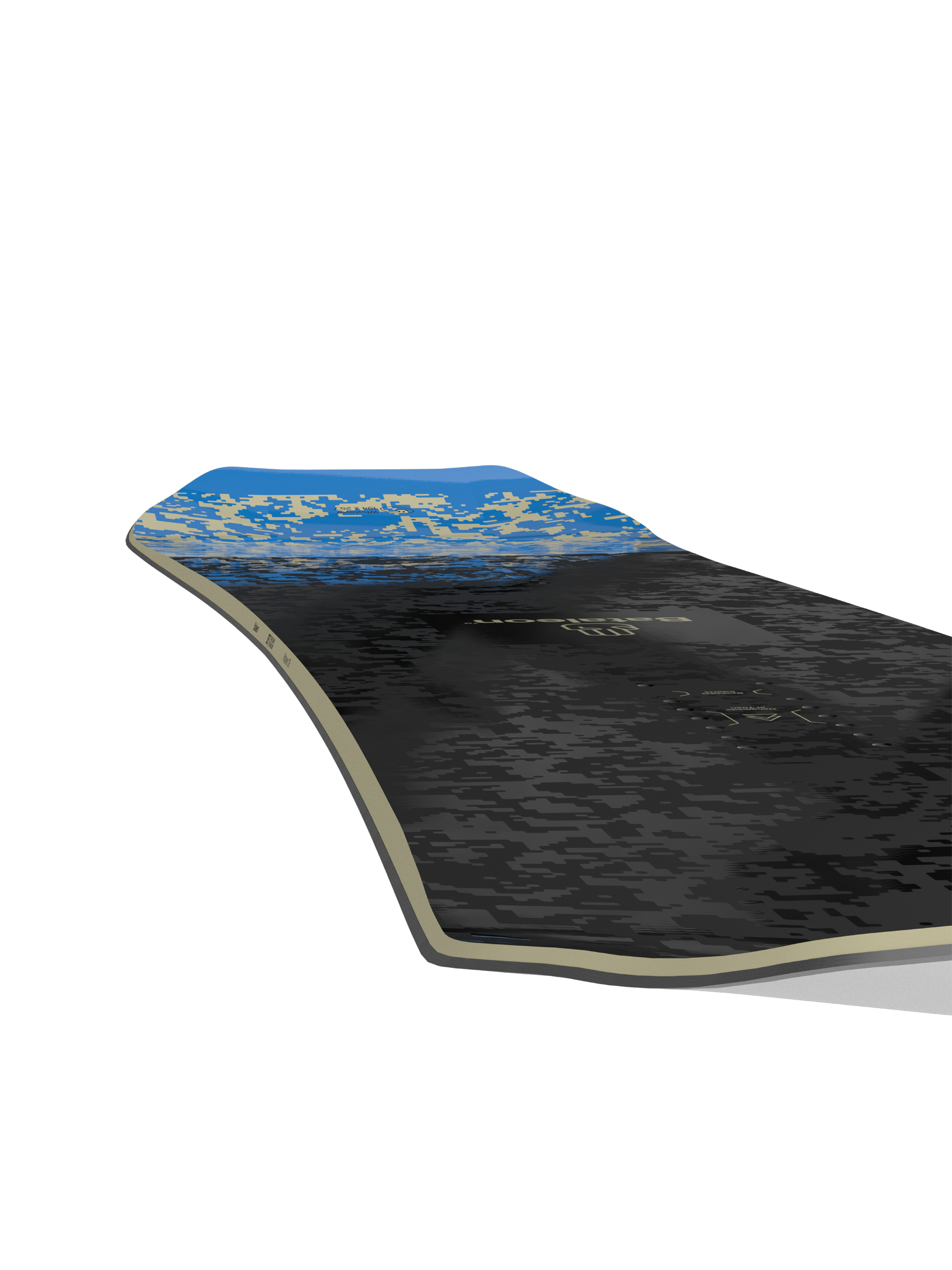 Herren Bataleon Snowboard Whatever (black/white/blue)