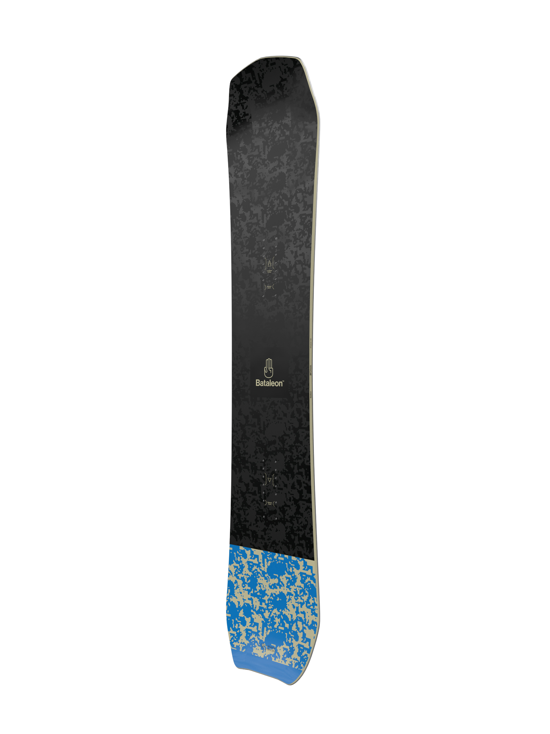 Herren Bataleon Snowboard Whatever (black/white/blue)