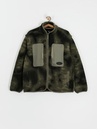 DC Traverse Fleece Jacke (olive overspray prnt)