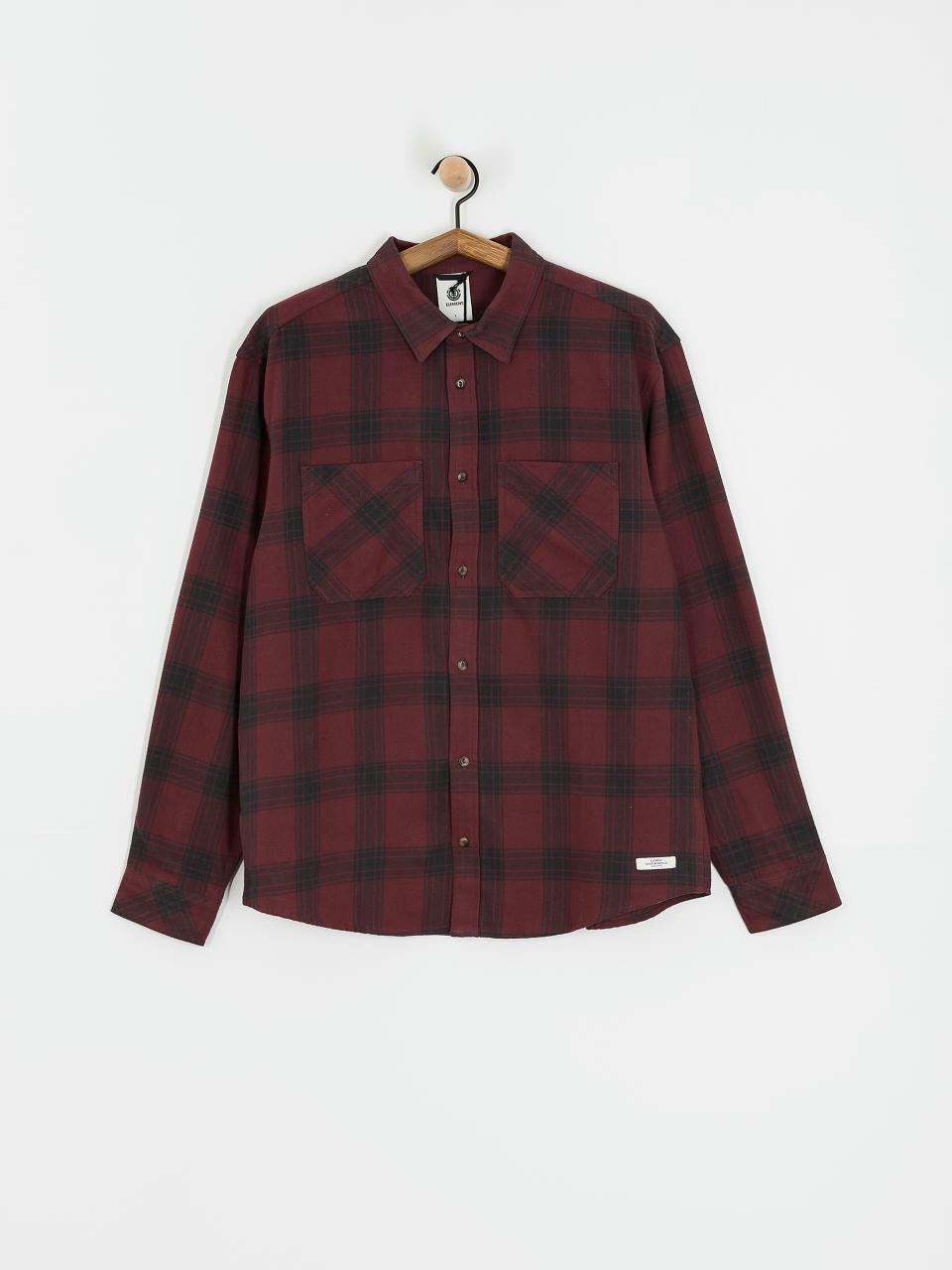 Element Shirt Compass (decadent chocolate plaid)