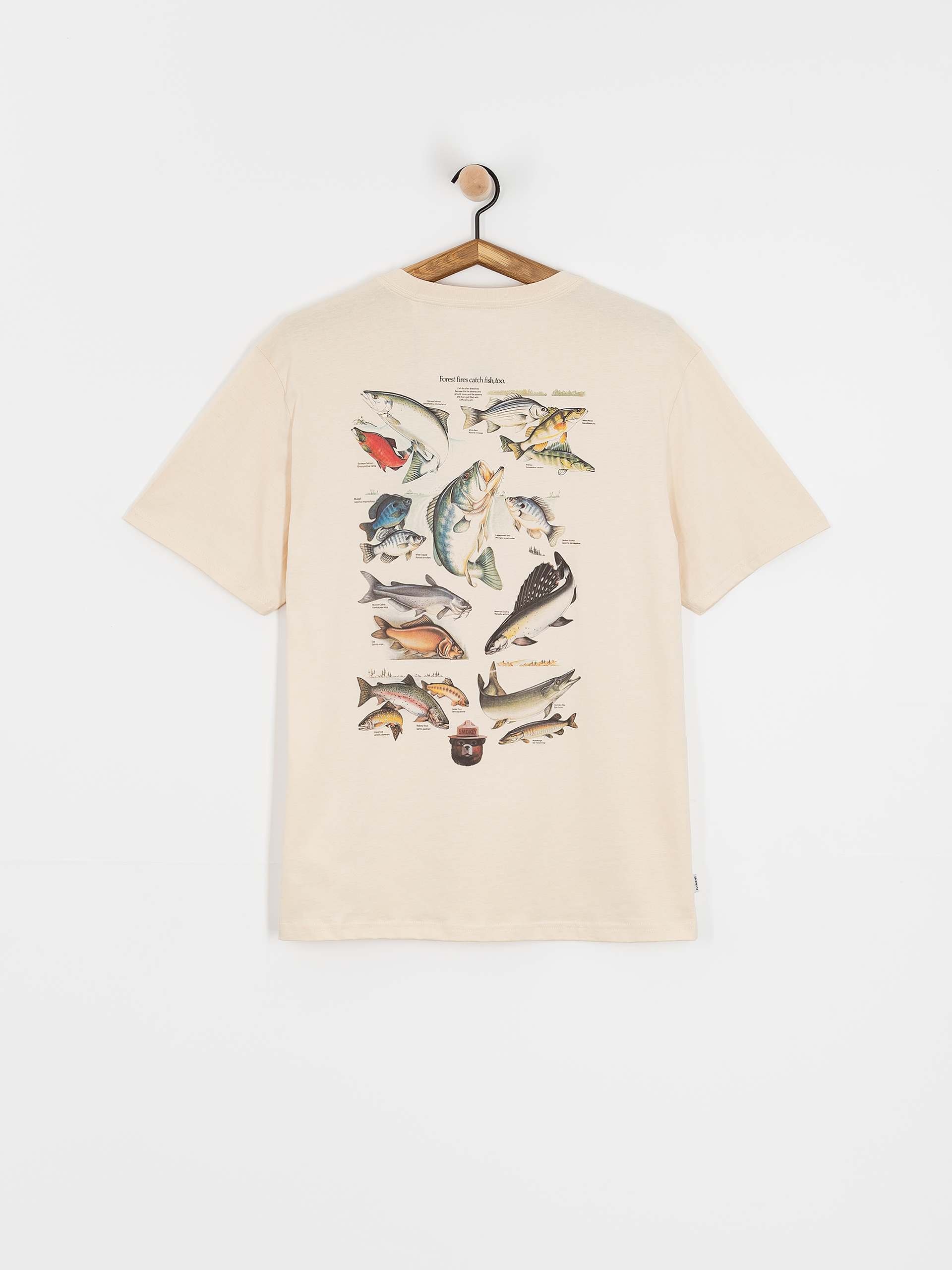 Element T-Shirt Sbxe Fishs (parchment)