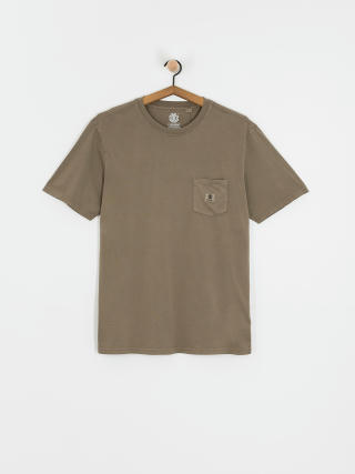 Element T-Shirt Basic Pocket Pigment (walnut)