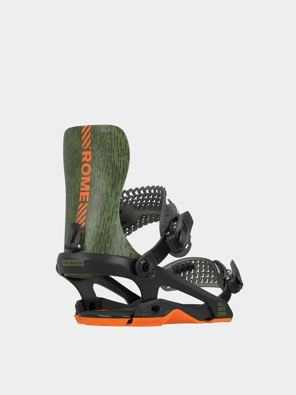 Mens Rome Snowboard bindings 390 Boss (camo)