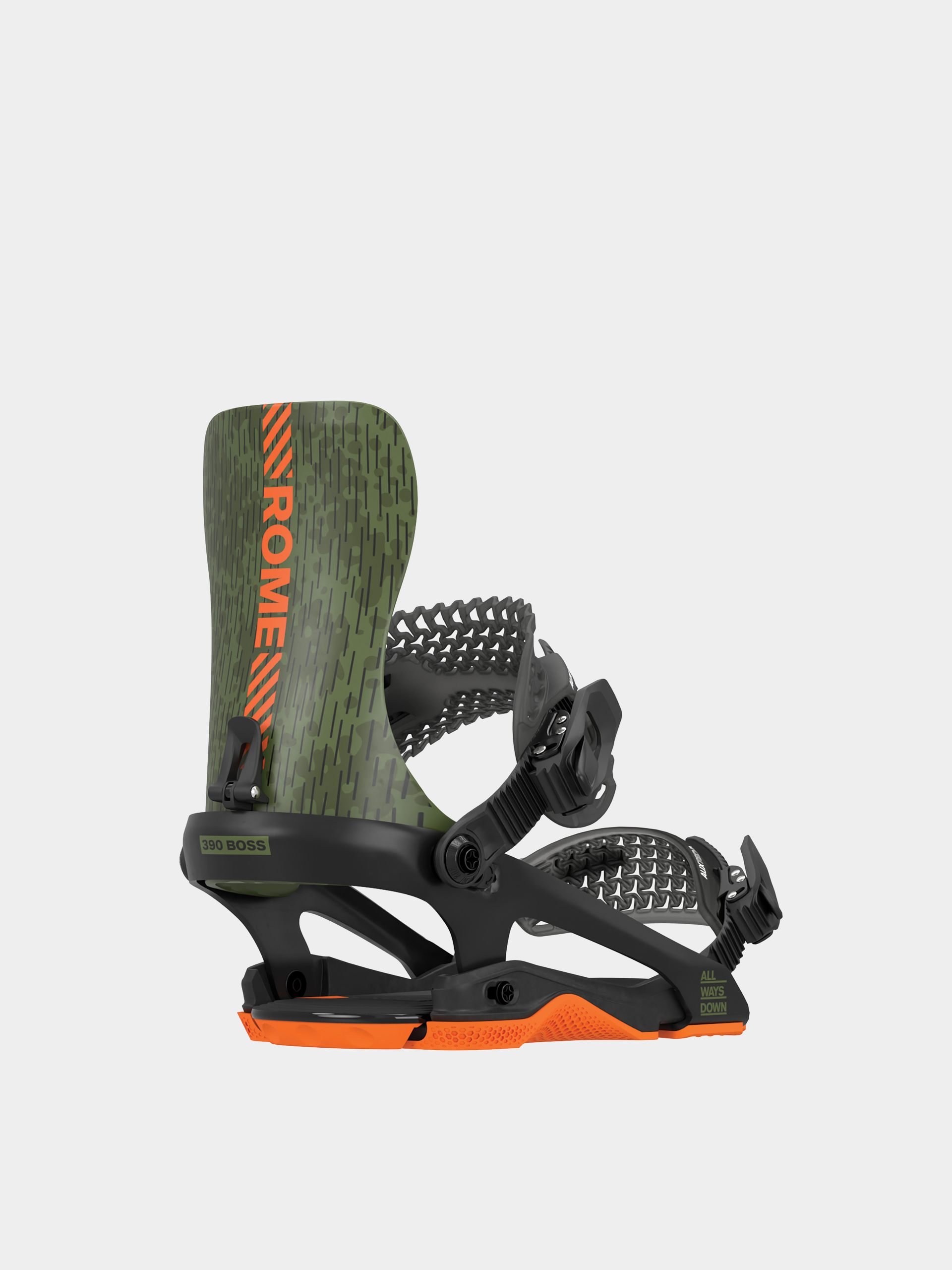 Rome Snowboard bindings 390 Boss (camo)