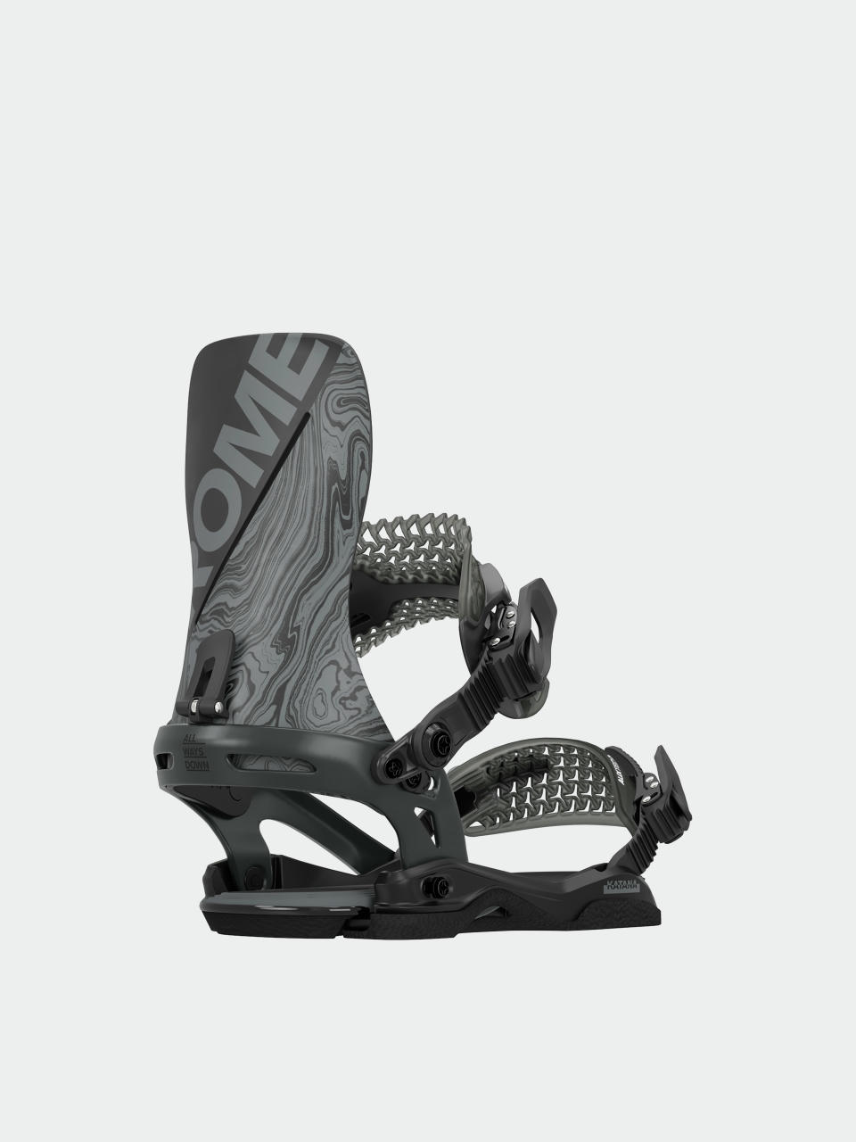 Mens Rome Snowboard bindings Katana (black)