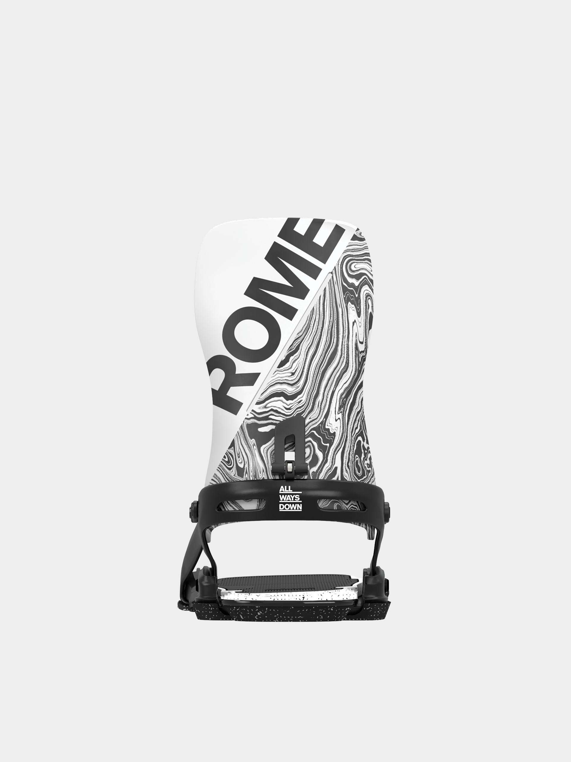 Rome Snowboard bindings Katana - white, black (black/white)