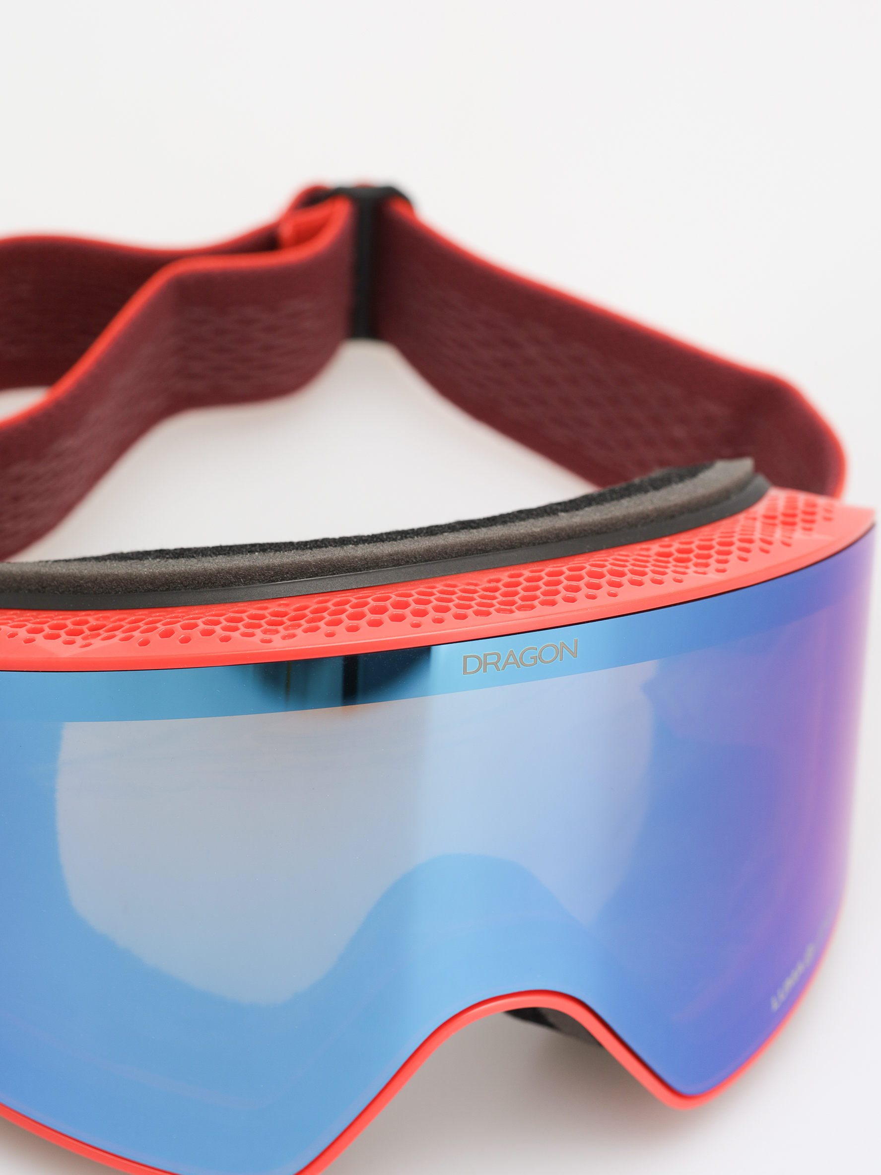 Dragon NFX MAG OTG Goggle (flame/lumalens blue ion+lumalens light rose)