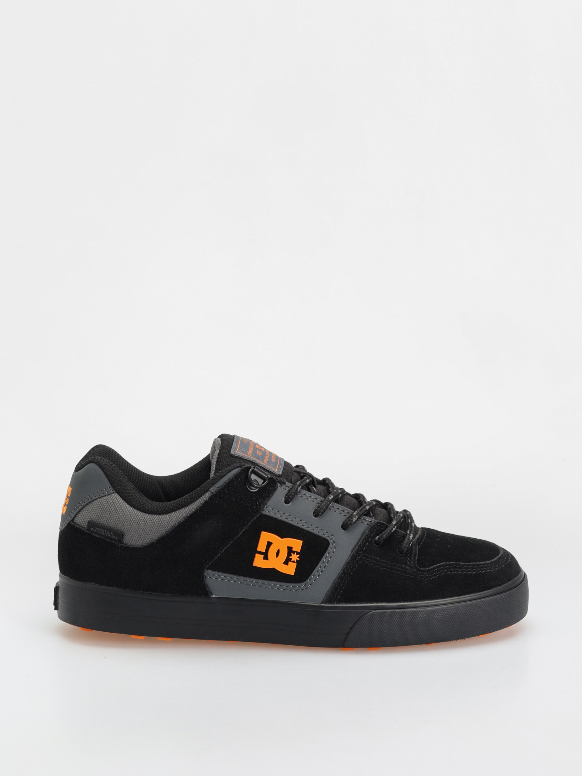 DC Pure Wnt Shoes (grey/black/orange)