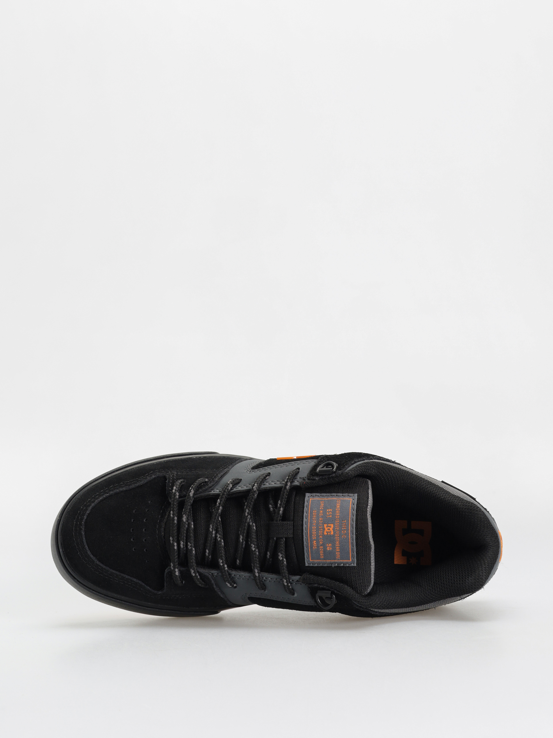 DC Pure Wnt Shoes (grey/black/orange)