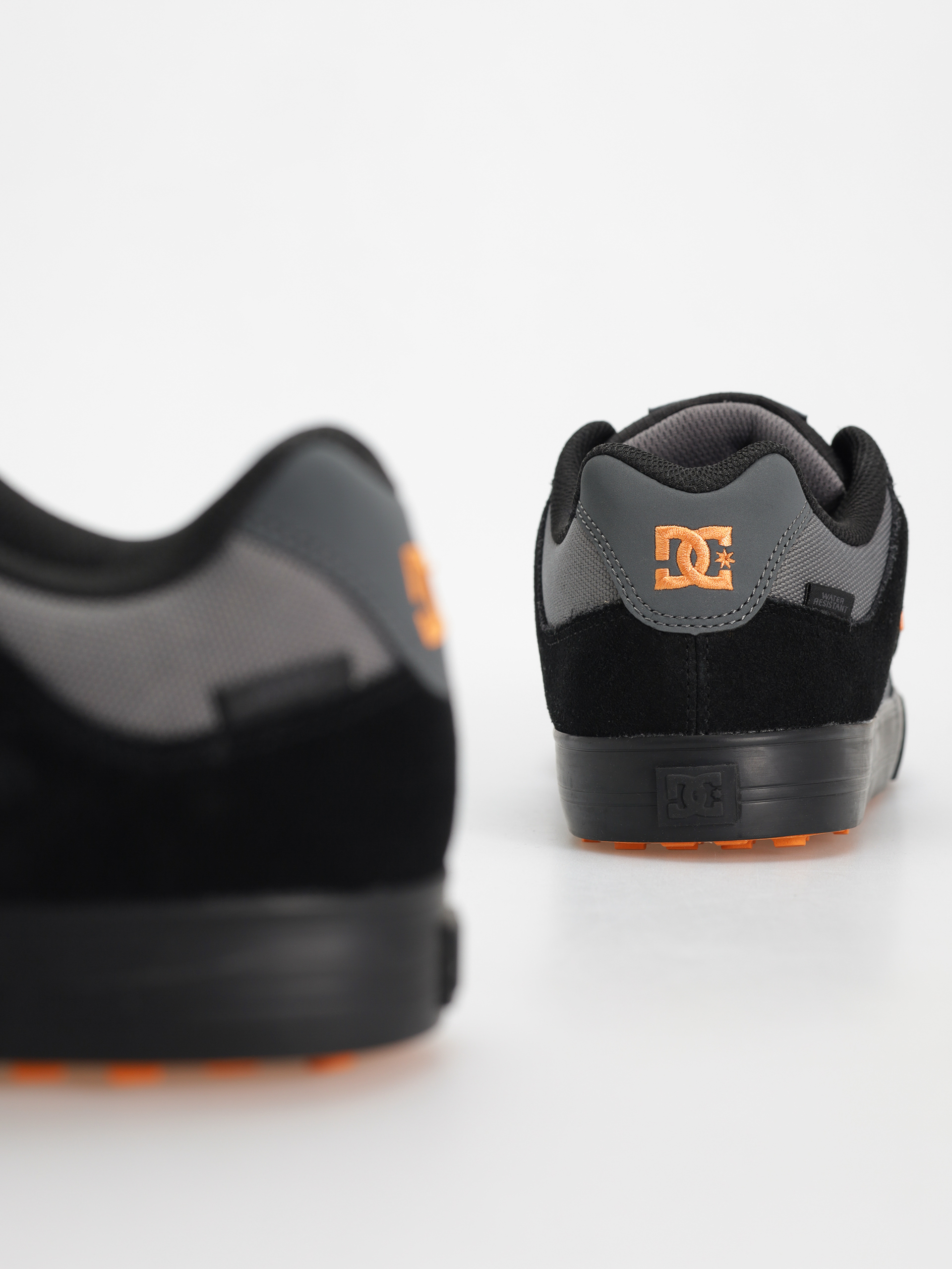 DC Pure Wnt Shoes (grey/black/orange)