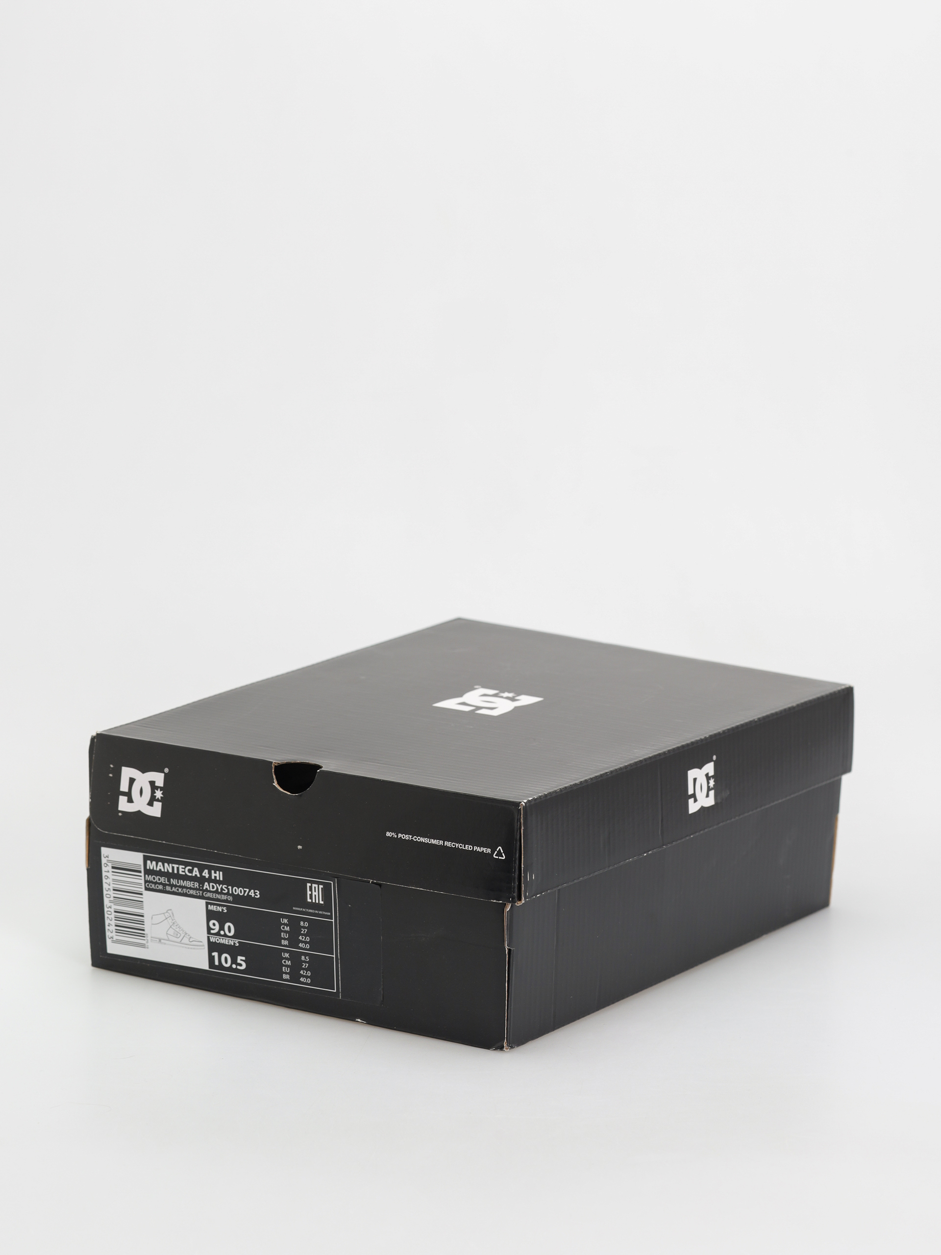 DC Manteca 4 Hi Shoes (black/forest green)