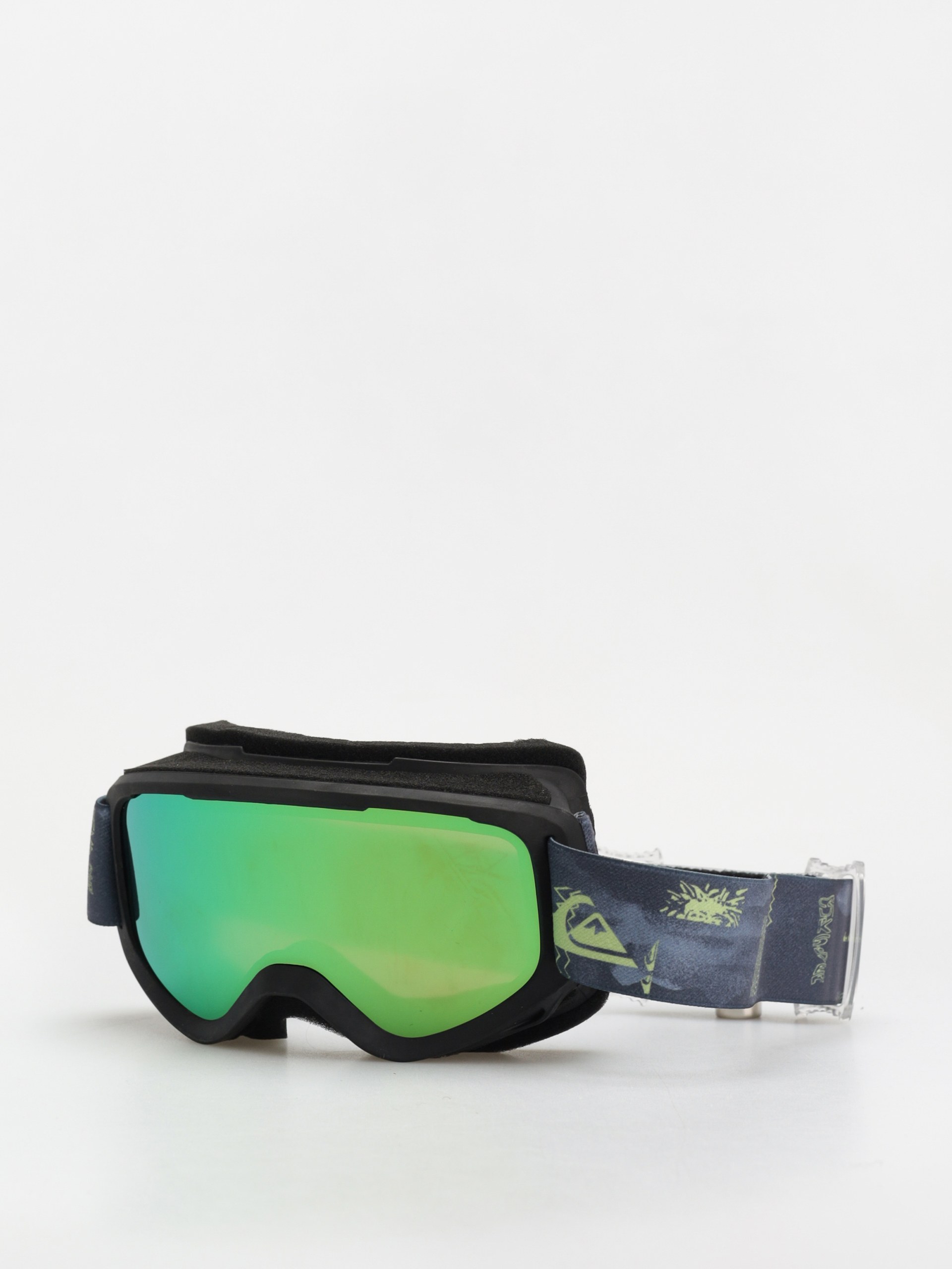 Quiksilver Little Grom JR Goggle (shadow check/green m)