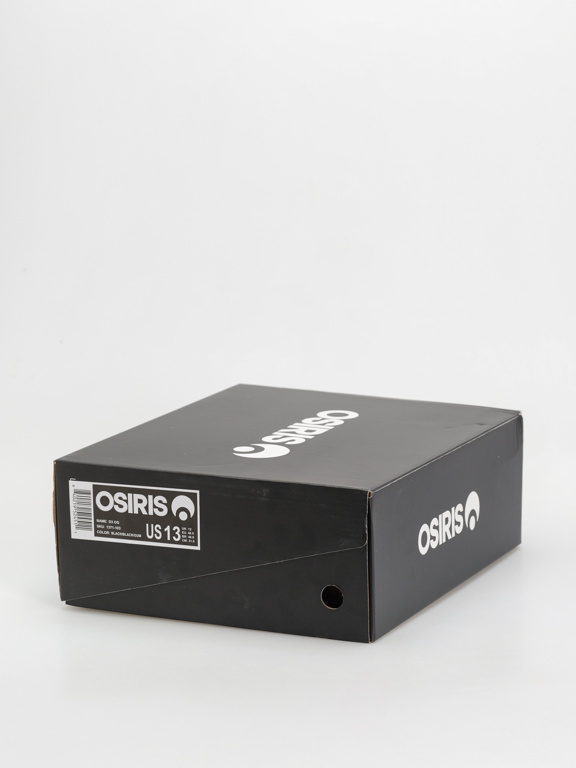 Osiris Shoes D3 OG (black/black/gum)