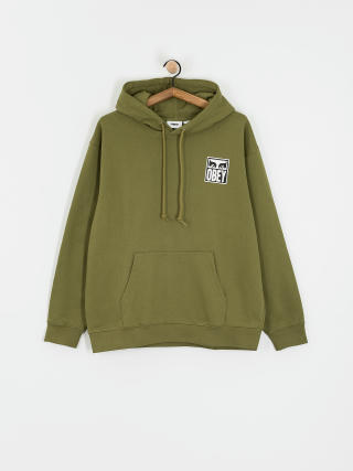 OBEY Eyes Icon HD Hoodie (moss green)