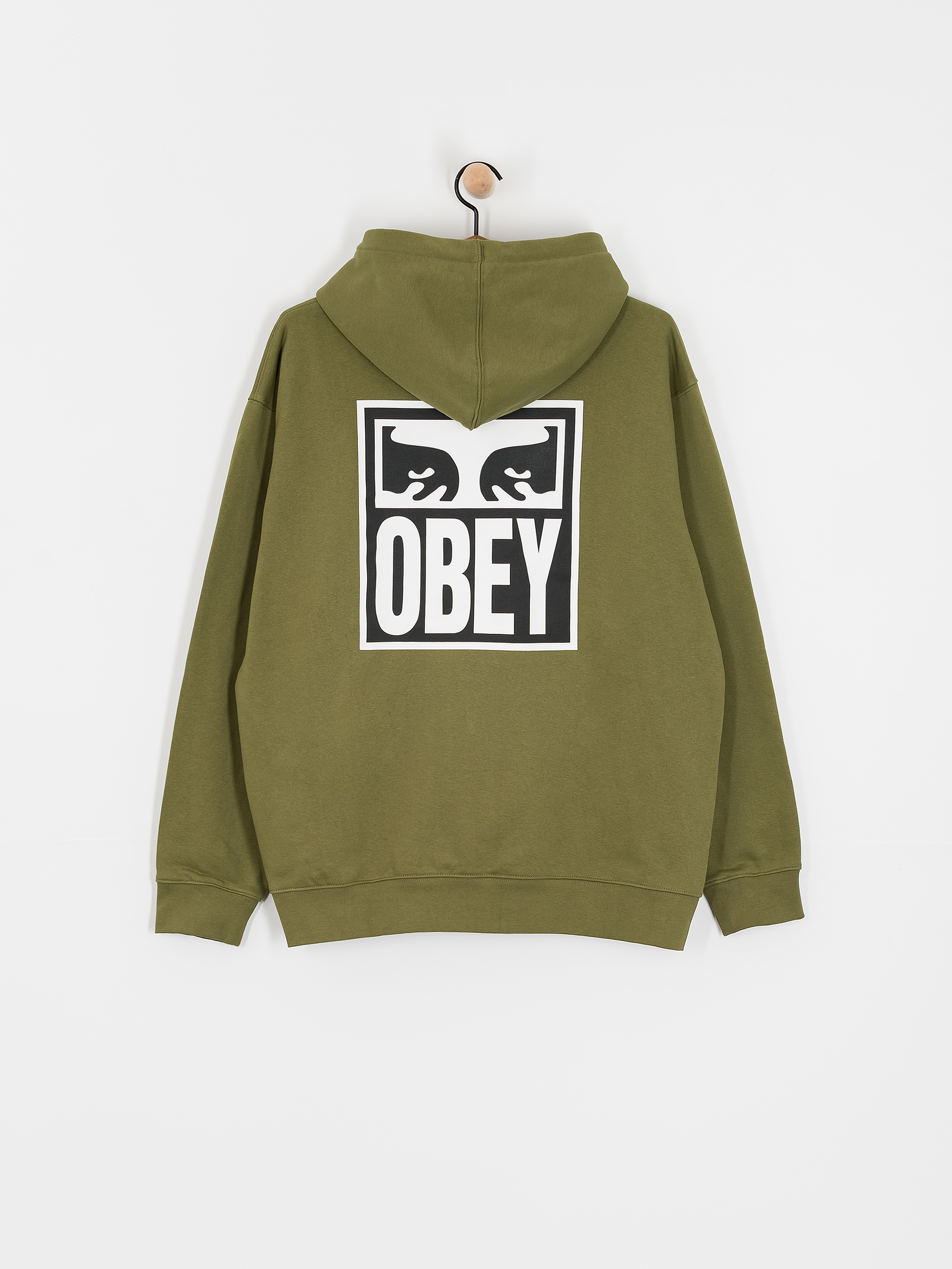 OBEY Eyes Icon HD Hoodie (moss green)