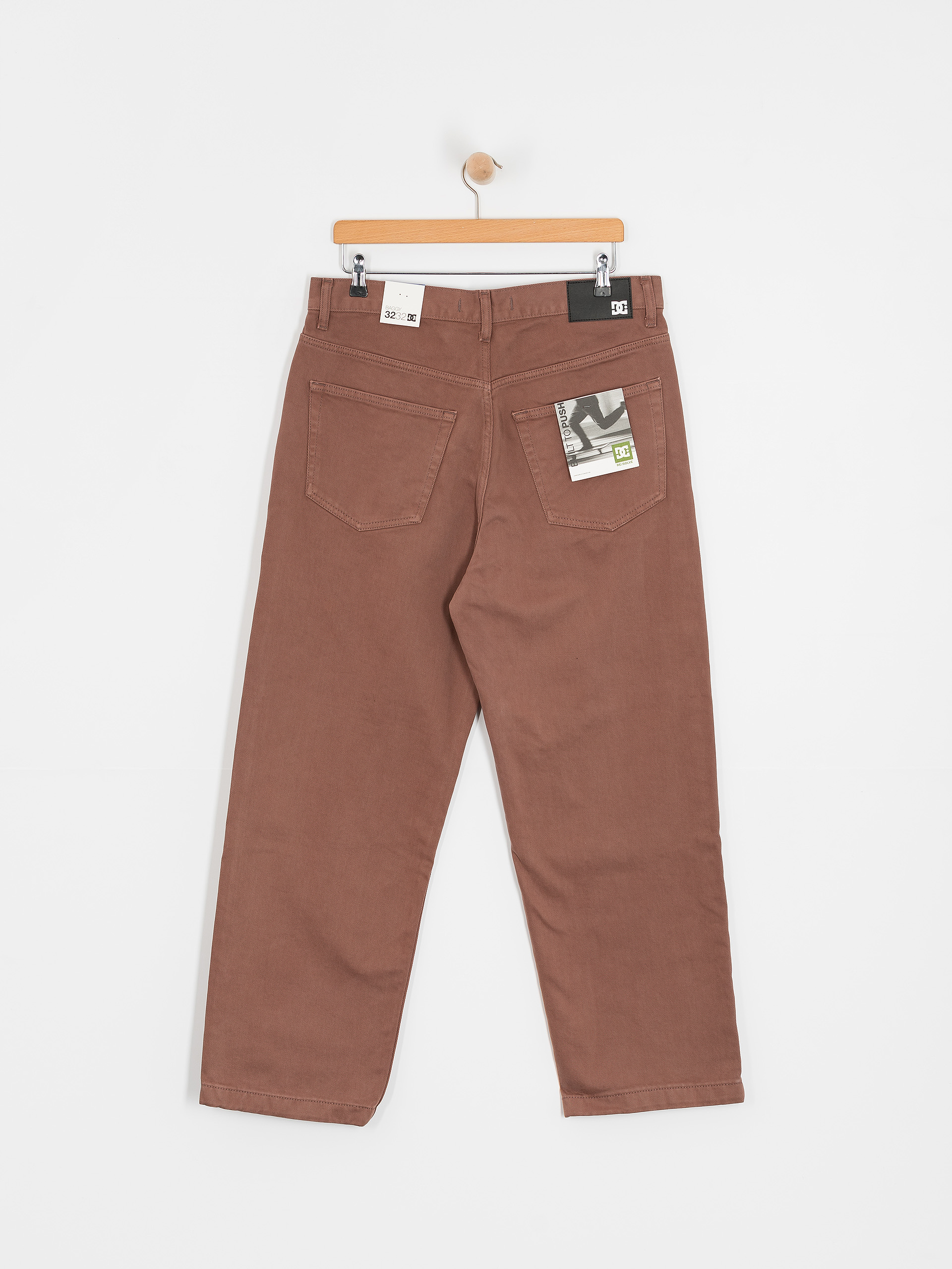 DC Worker Pants (plum overdye)