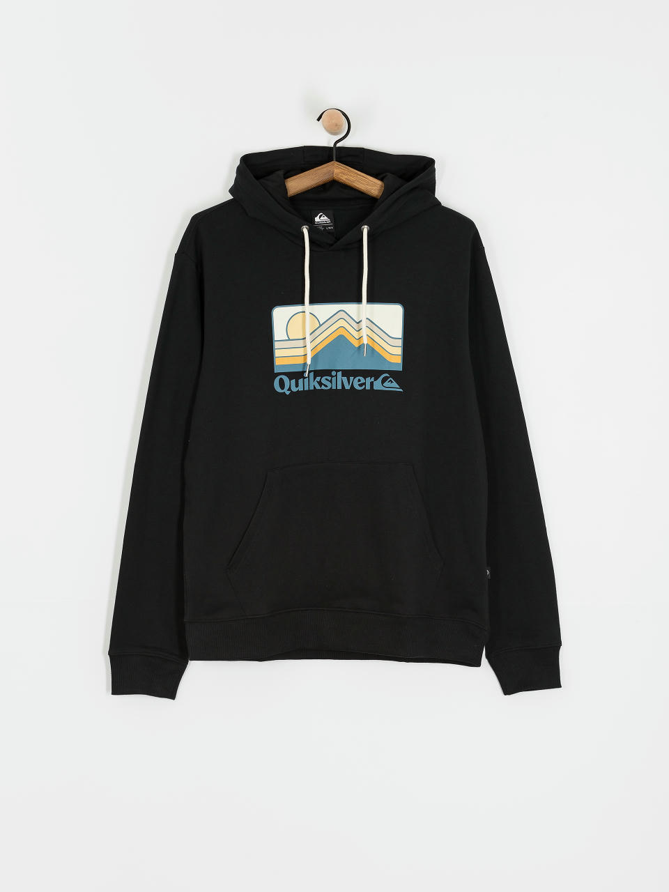 Quiksilver Qs Gradient Mountains HD Hoodie (black)