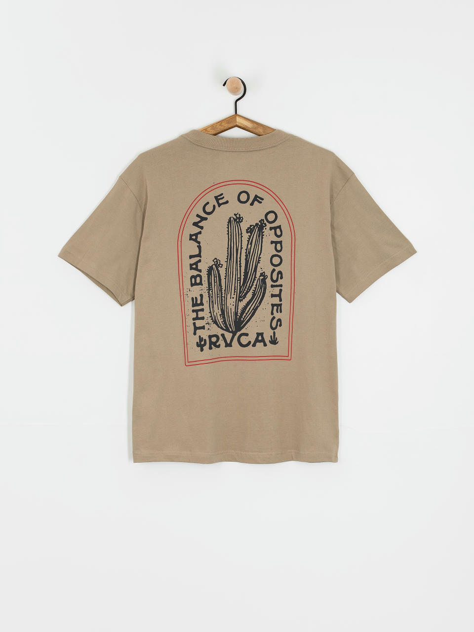 RVCA Sandstorm T-Shirt (dark khaki)