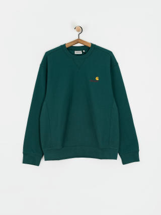 Carhartt WIP Sweatshirt American Script (malachite)