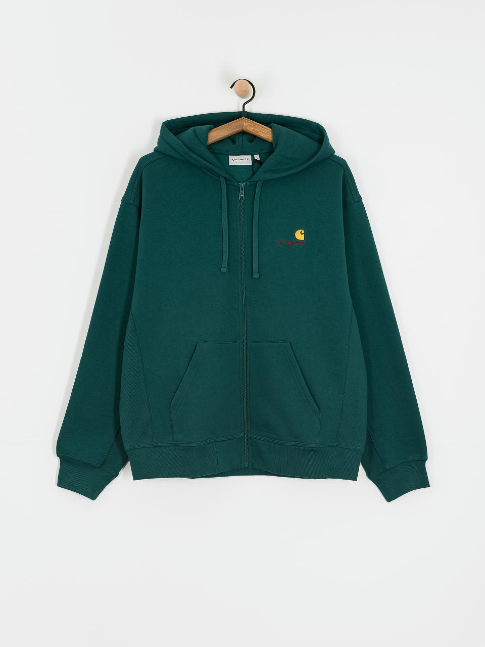 Carhartt WIP Hoodie American Script ZHD (malachite)