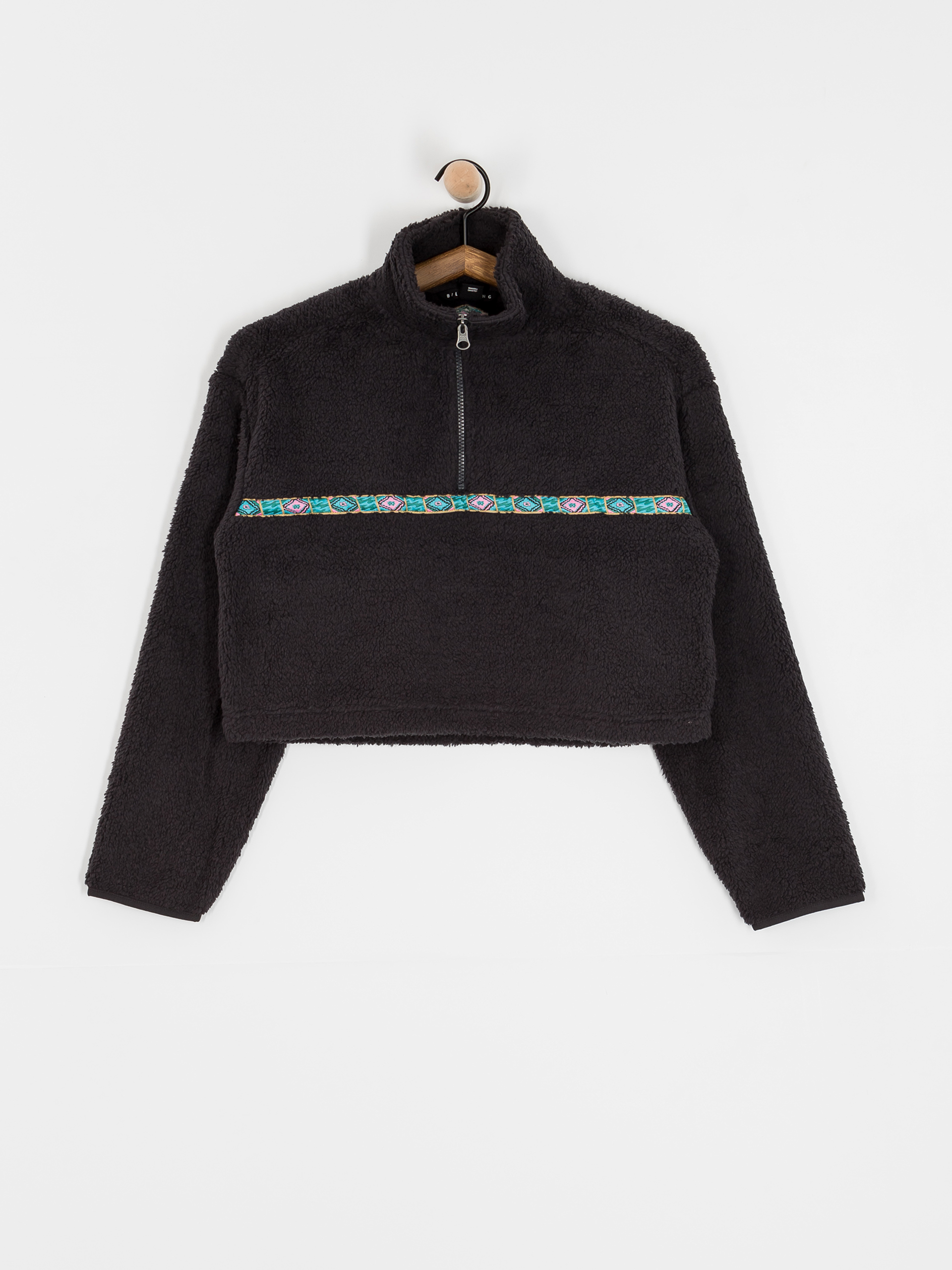 Billabong Holiday Cropped Wmn Fleece  (black sands)