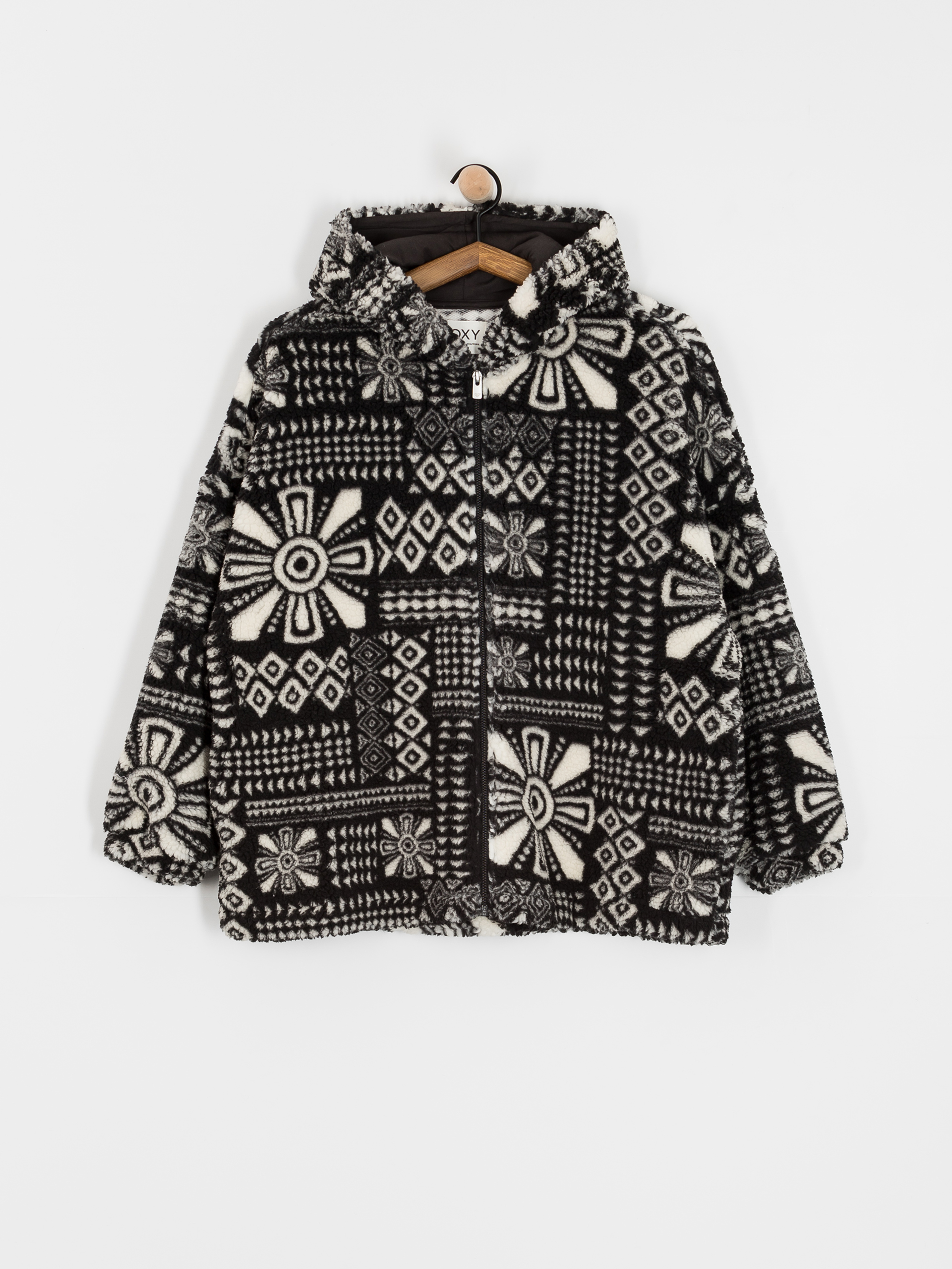 Womens Roxy Obsessed With You Fleece  (phantom mo rockin vibes polar)