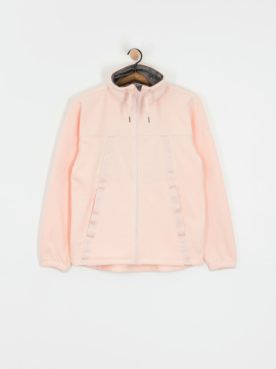 Roxy Fleece Jacke Fleeting Snow Wmn (pink salt)