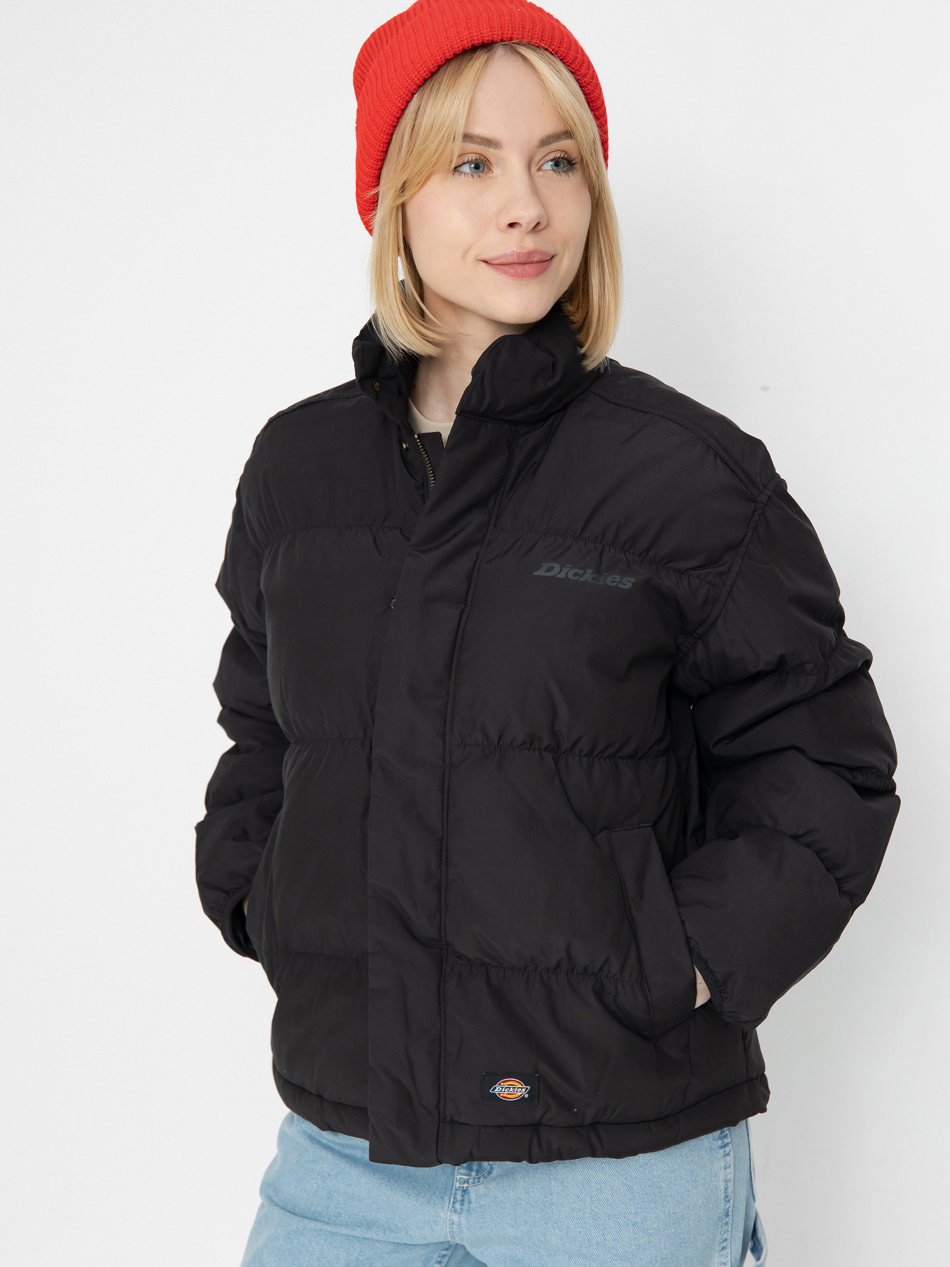 Dickies Jacke Scobey Puffer Wmn (black)