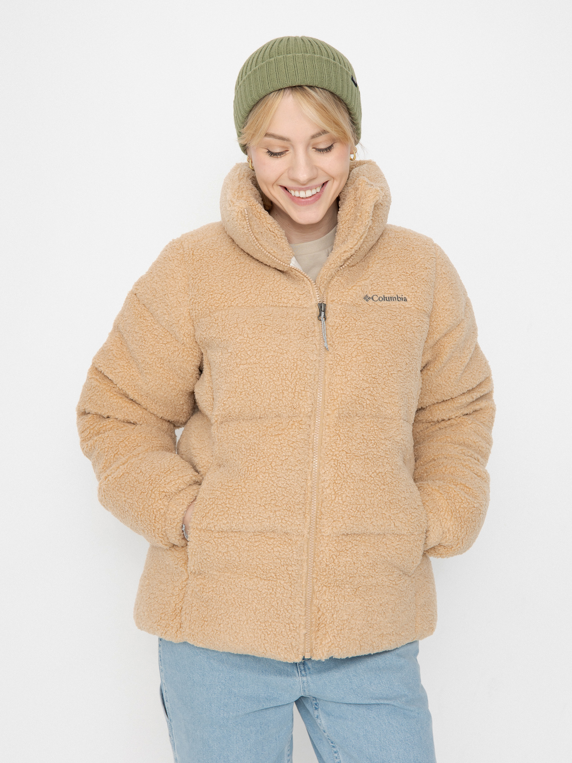 Columbia Jacke Puffect Sherpa Wmn (canoe)