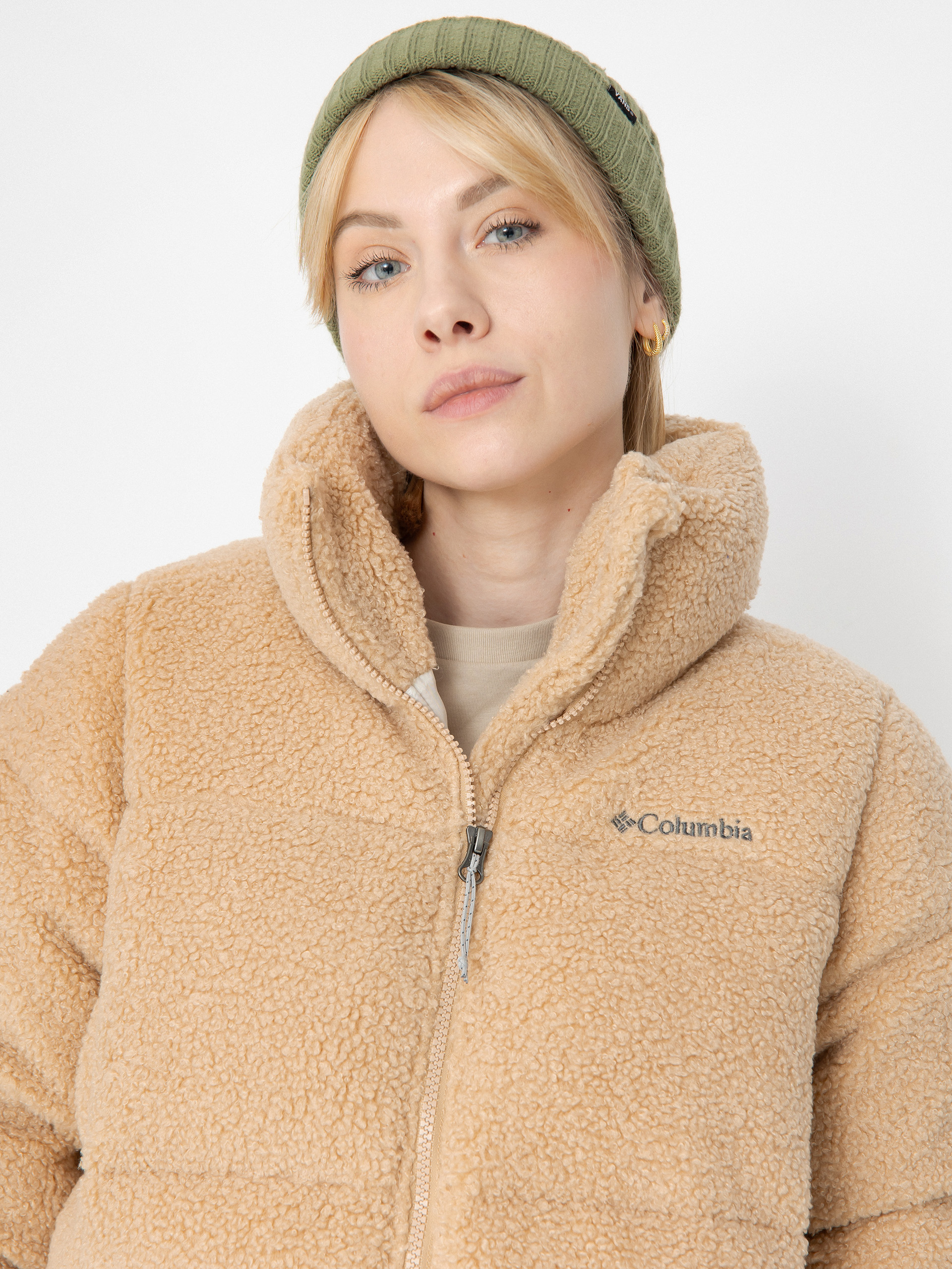 Columbia Jacke Puffect Sherpa Wmn (canoe)