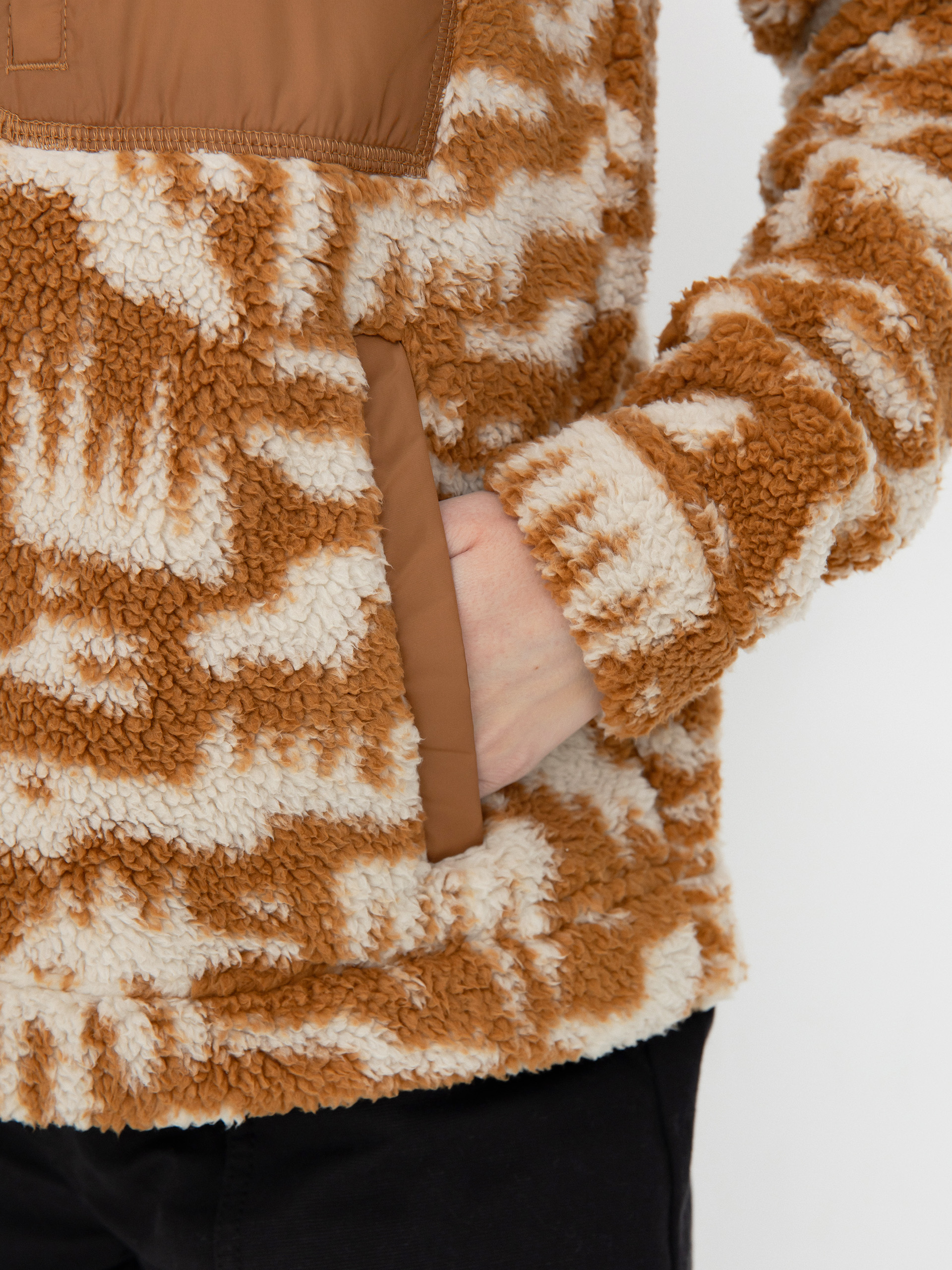 Womens Columbia Fleece  West Bend 1/4 Zip II (camel brown hig)