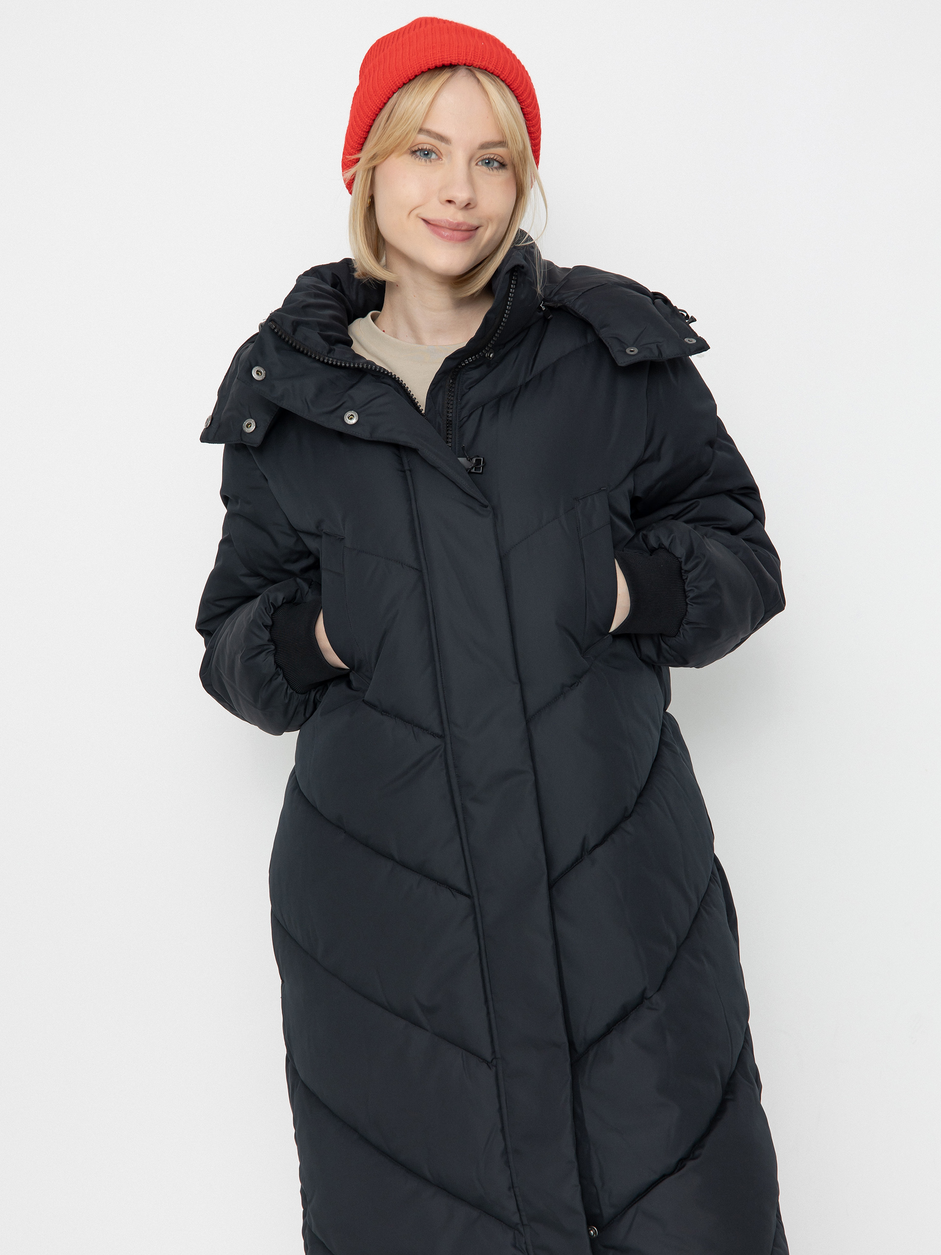 Volcom Jacke Alldaylong Puff Wmn (black)